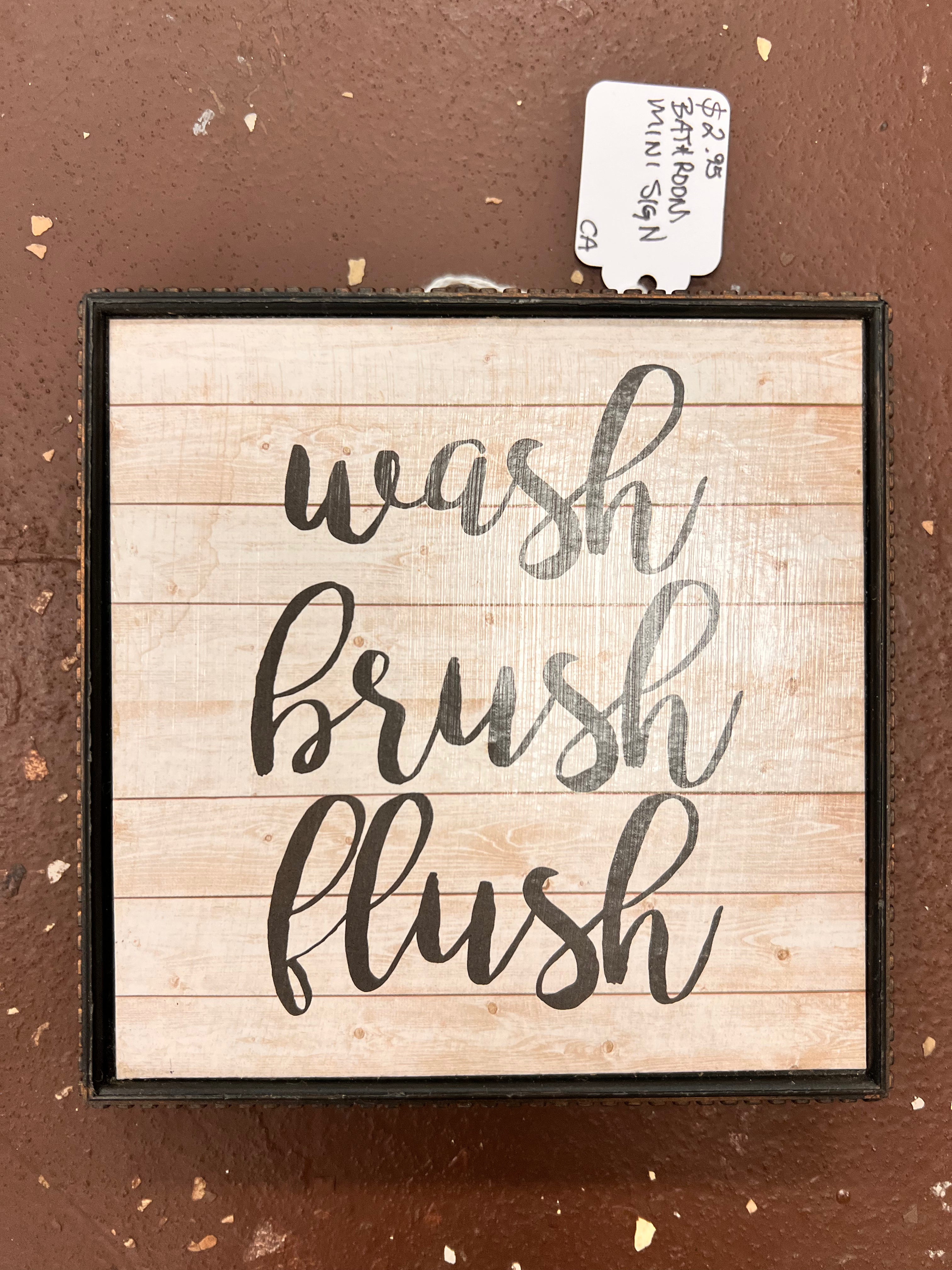 Bathroom Sign