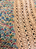 Brown Crochet Blanket
