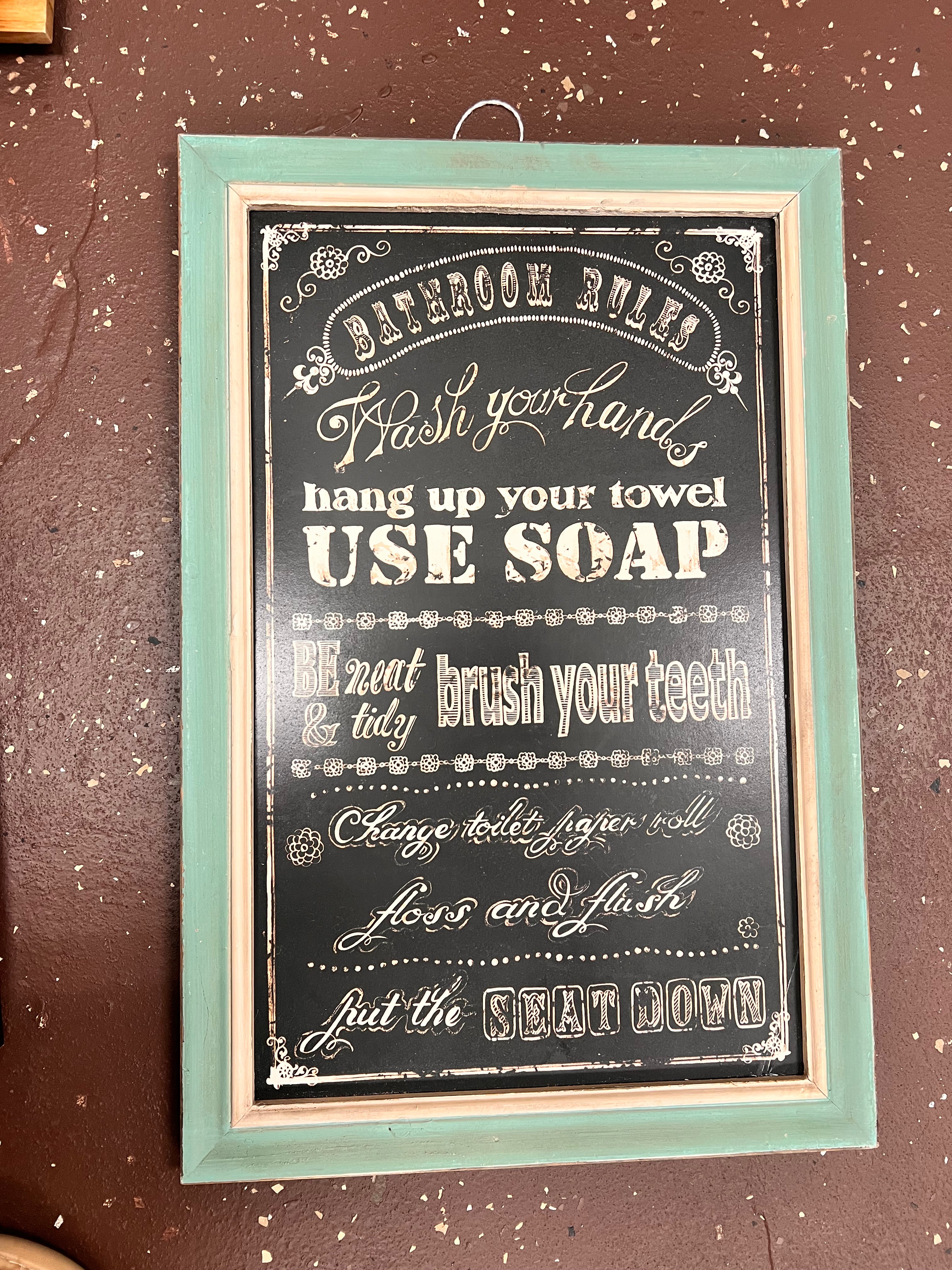 Bathroom Sign