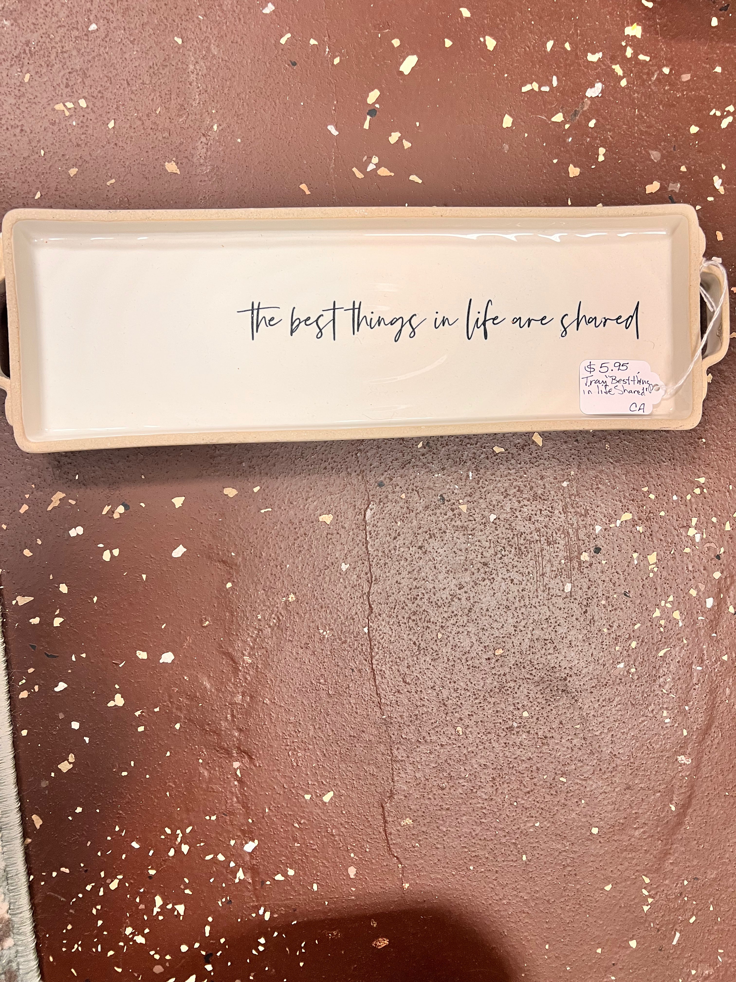 Best Things Tray