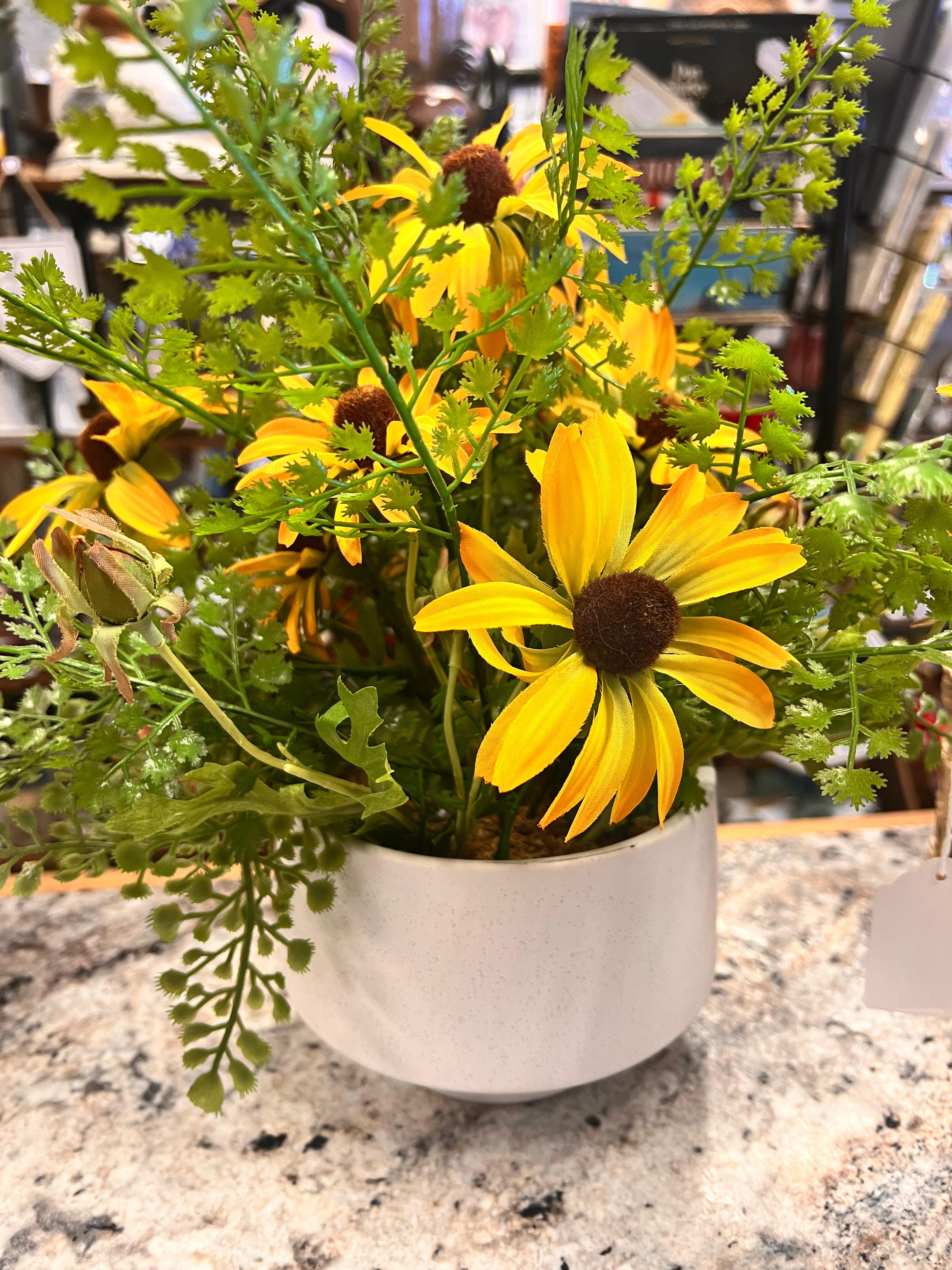 Sunflower Pot