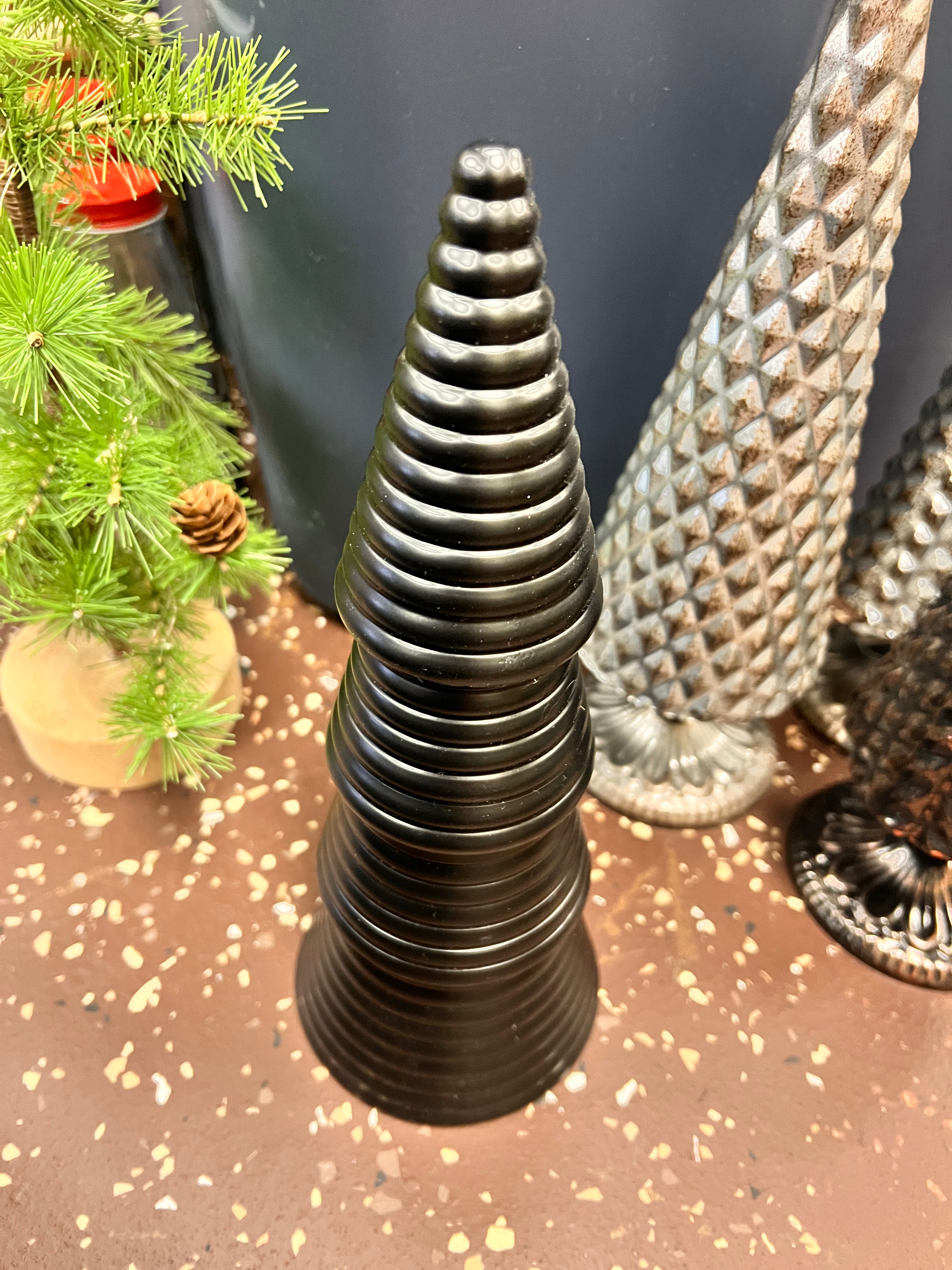 Black Tree Decor
