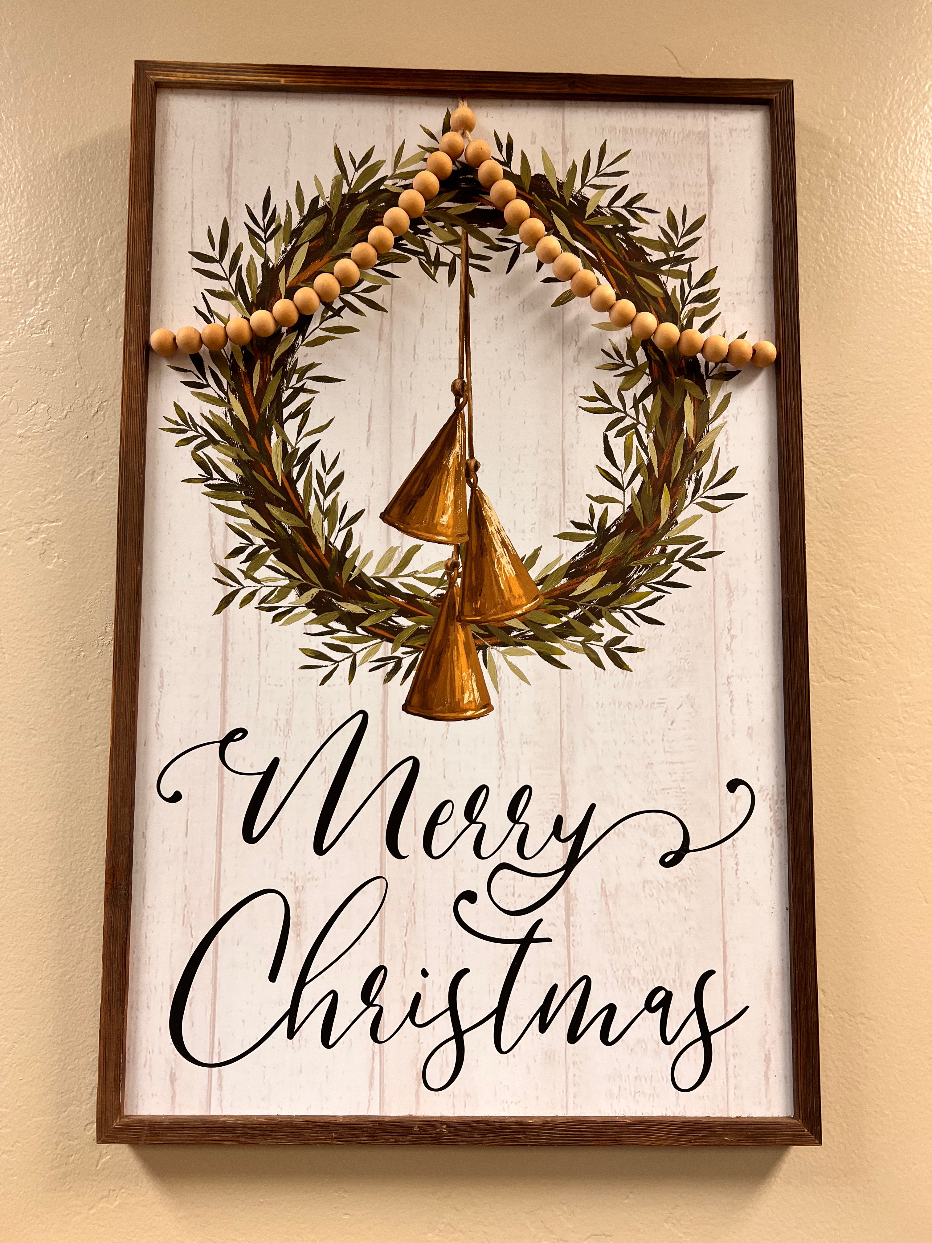 Merry Christmas Sign