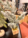 Snowy Tree Decor