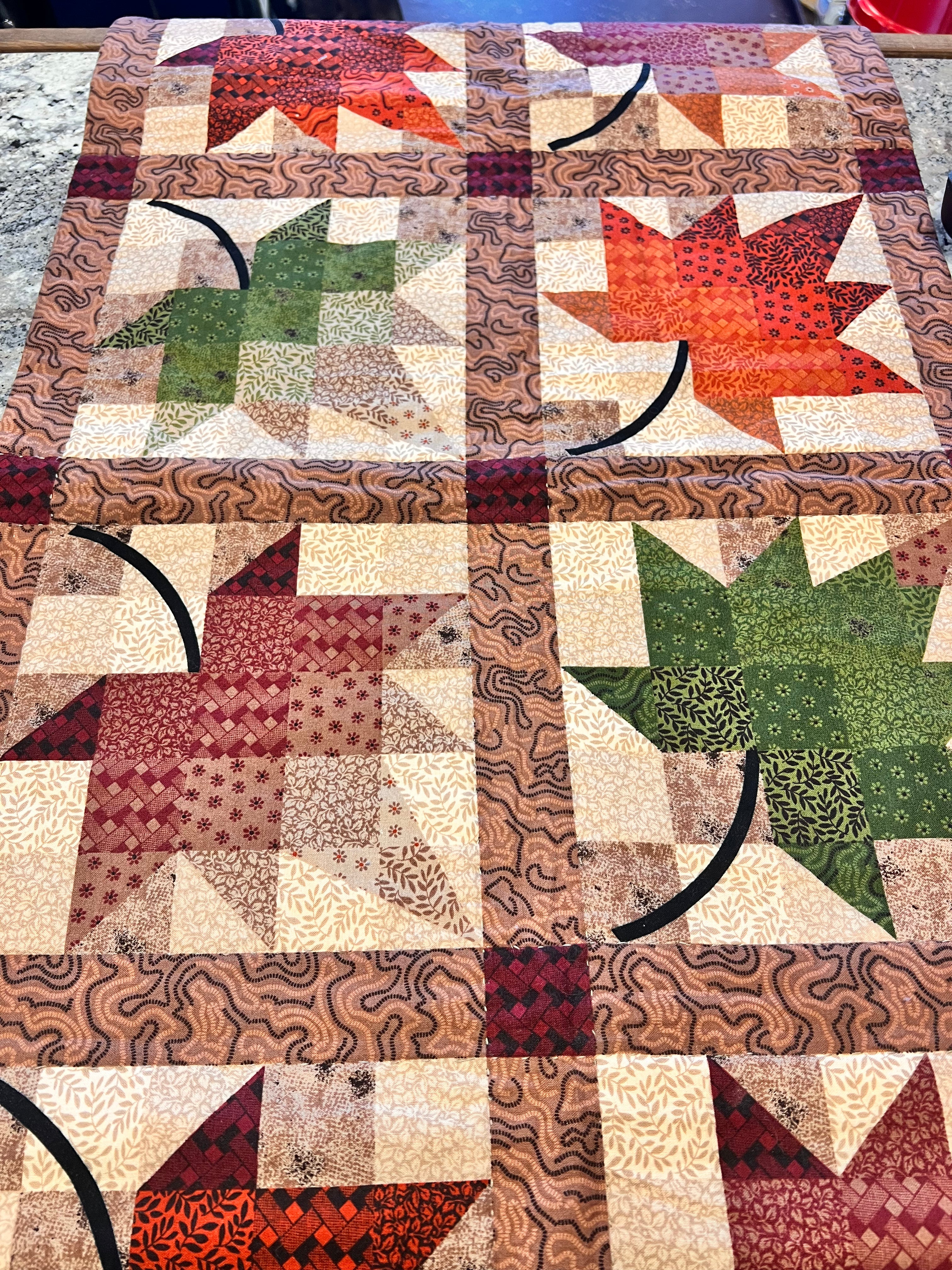 Fall Table Runner