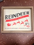 Reindeer Sign