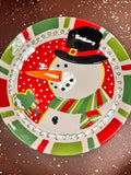 Snowman Plate