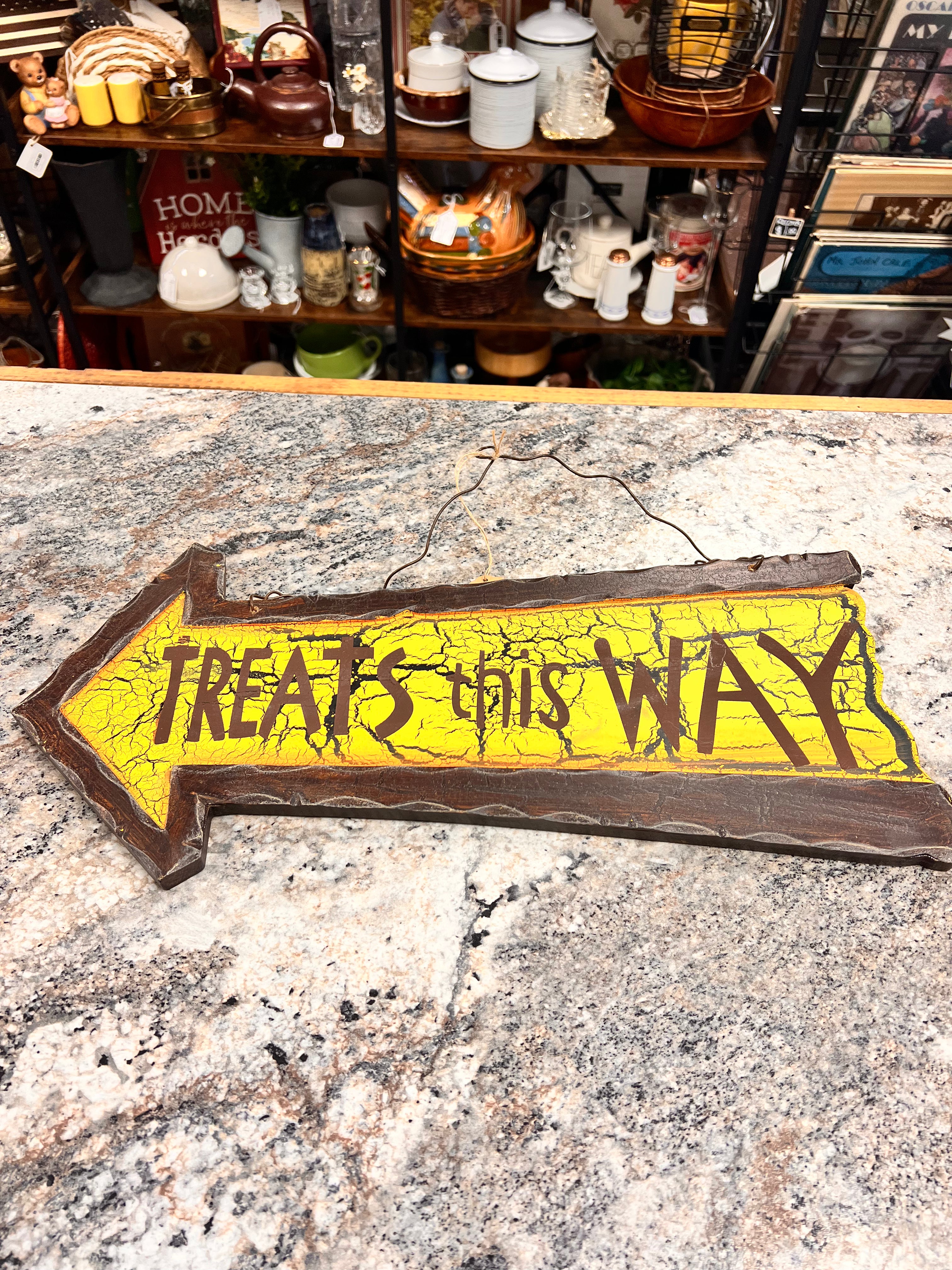 Treats Sign