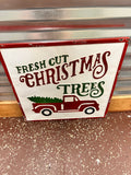 Metal Christmas Sign
