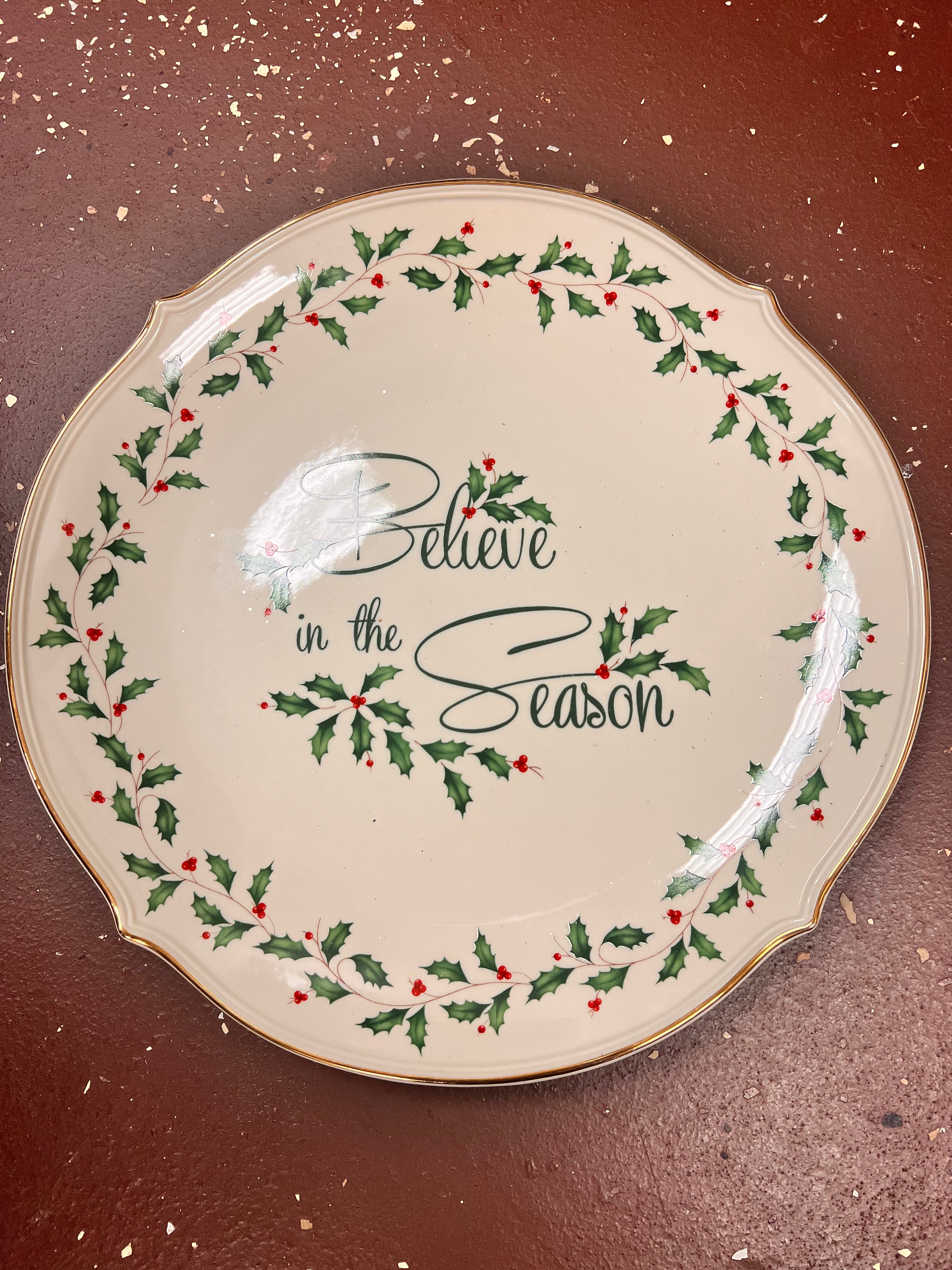 Believe Plate