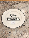 Give Thanks Plate