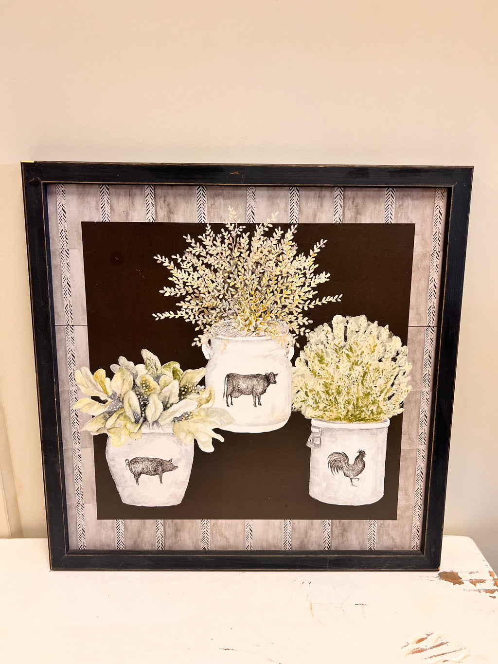 Cow Pig Sign