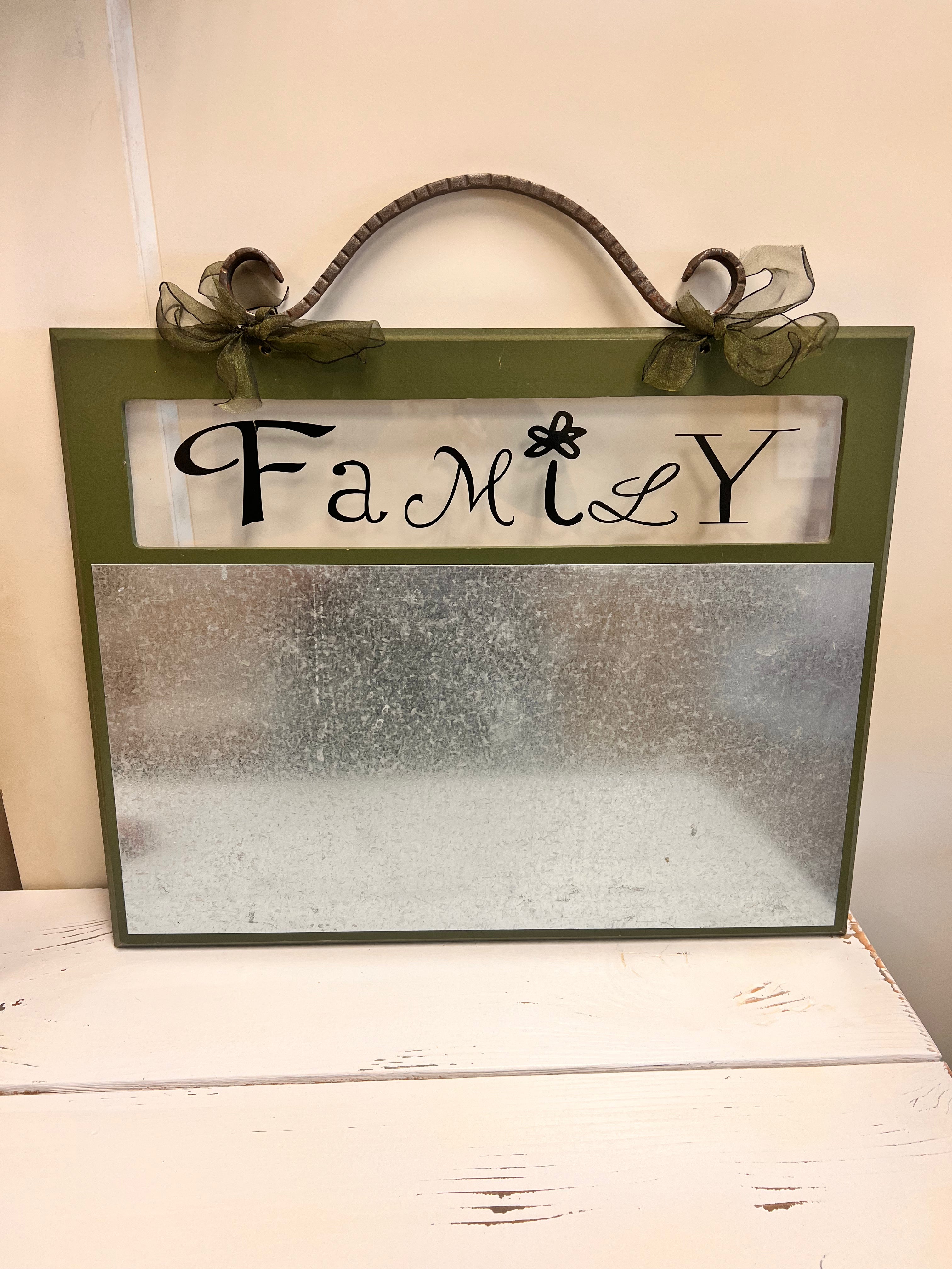 Wood Family Sign