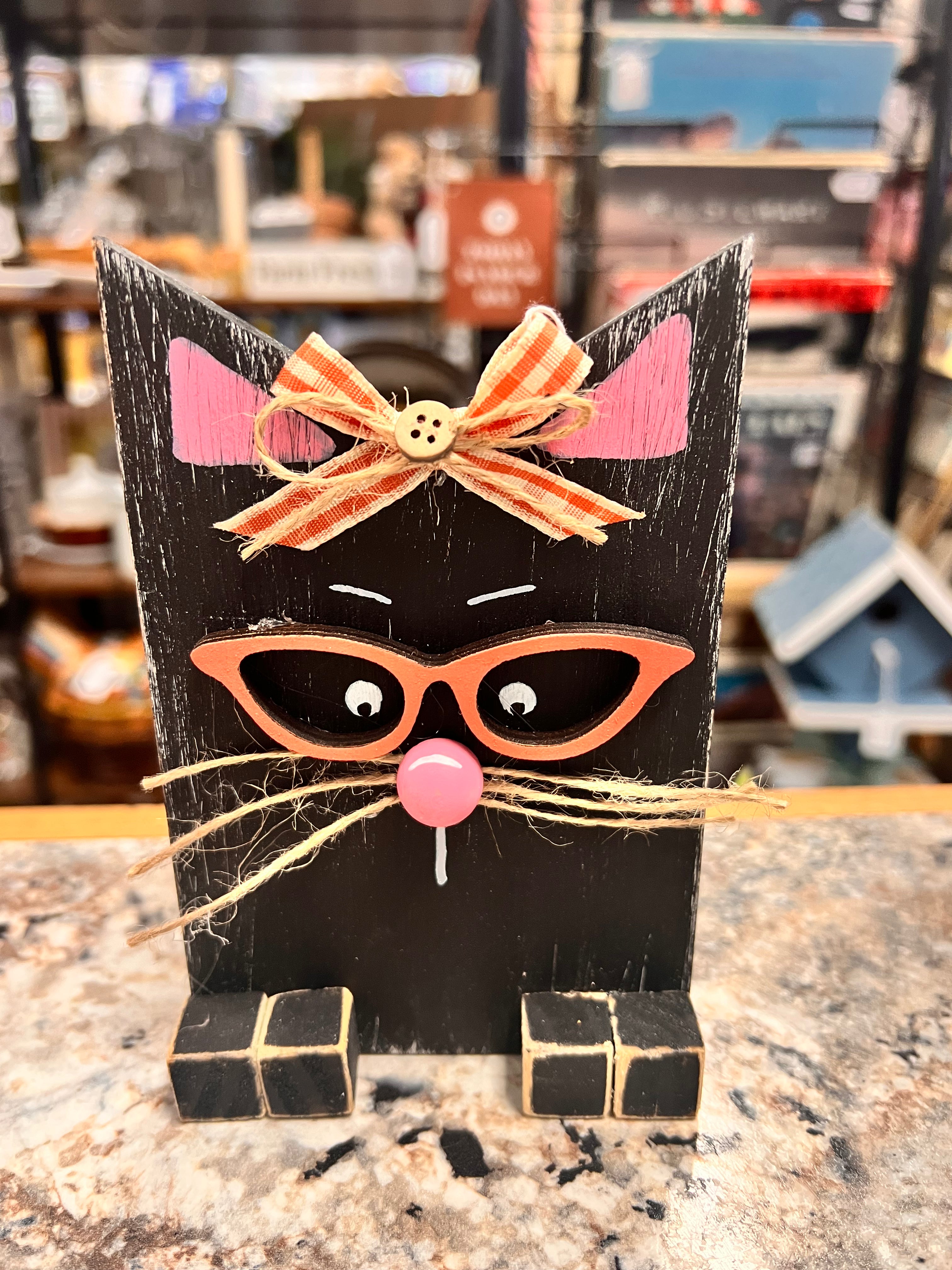 Black Cat Sign