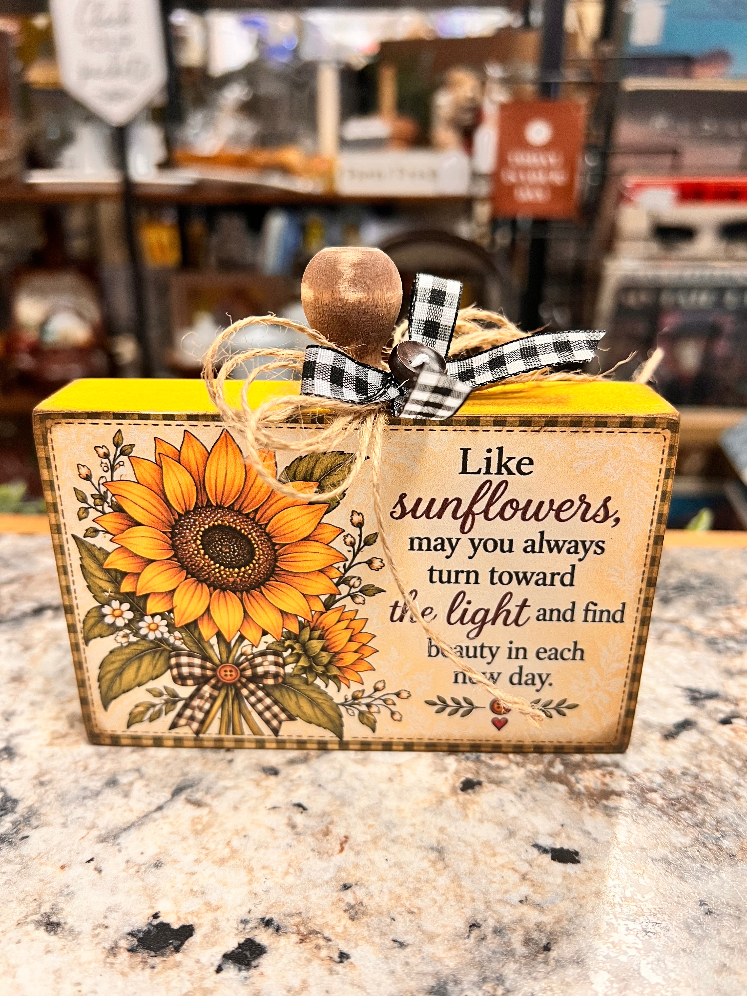 Sunflower Sign