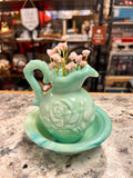Jadeite Pitcher Set