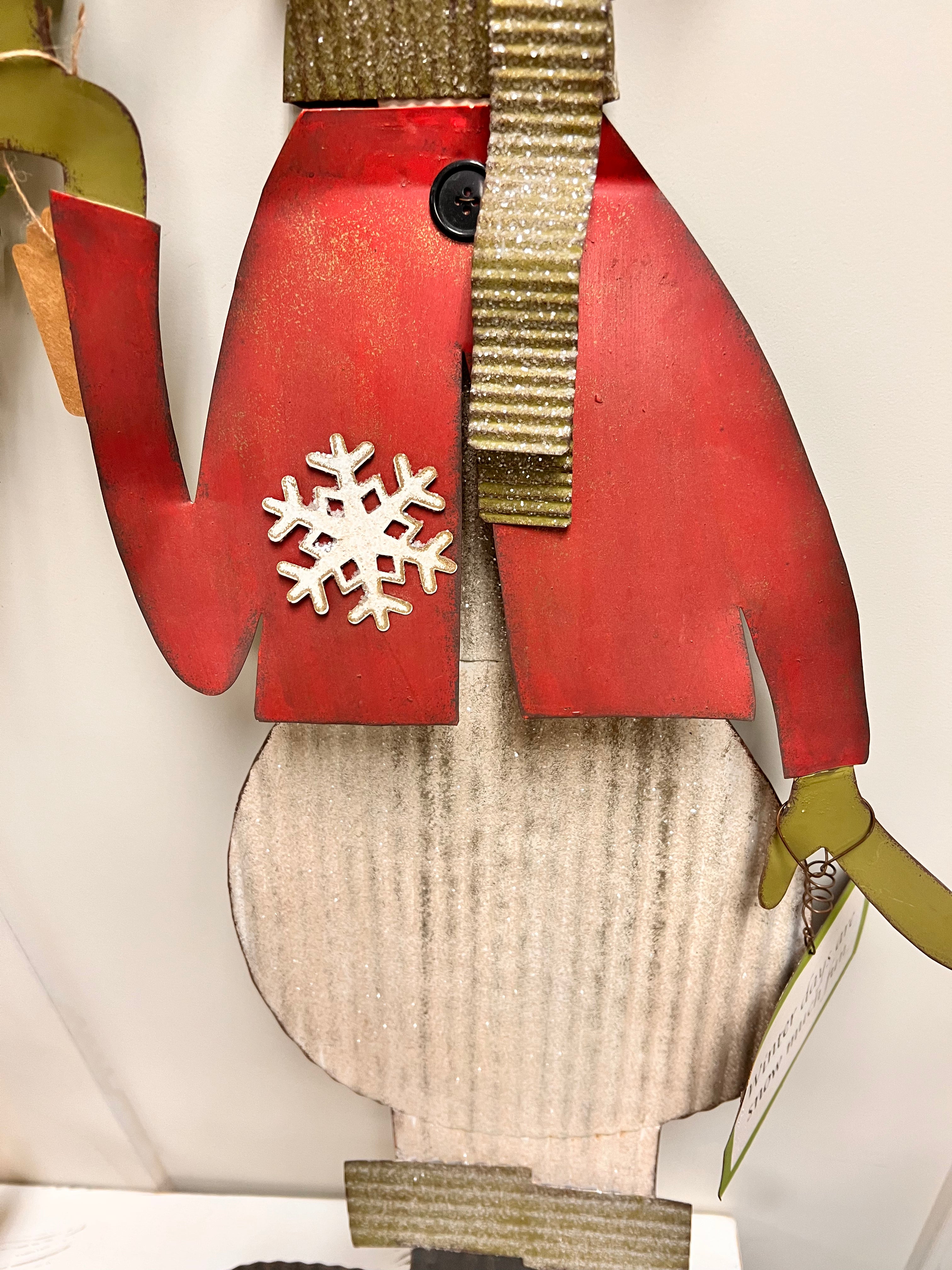 Metal Snowman