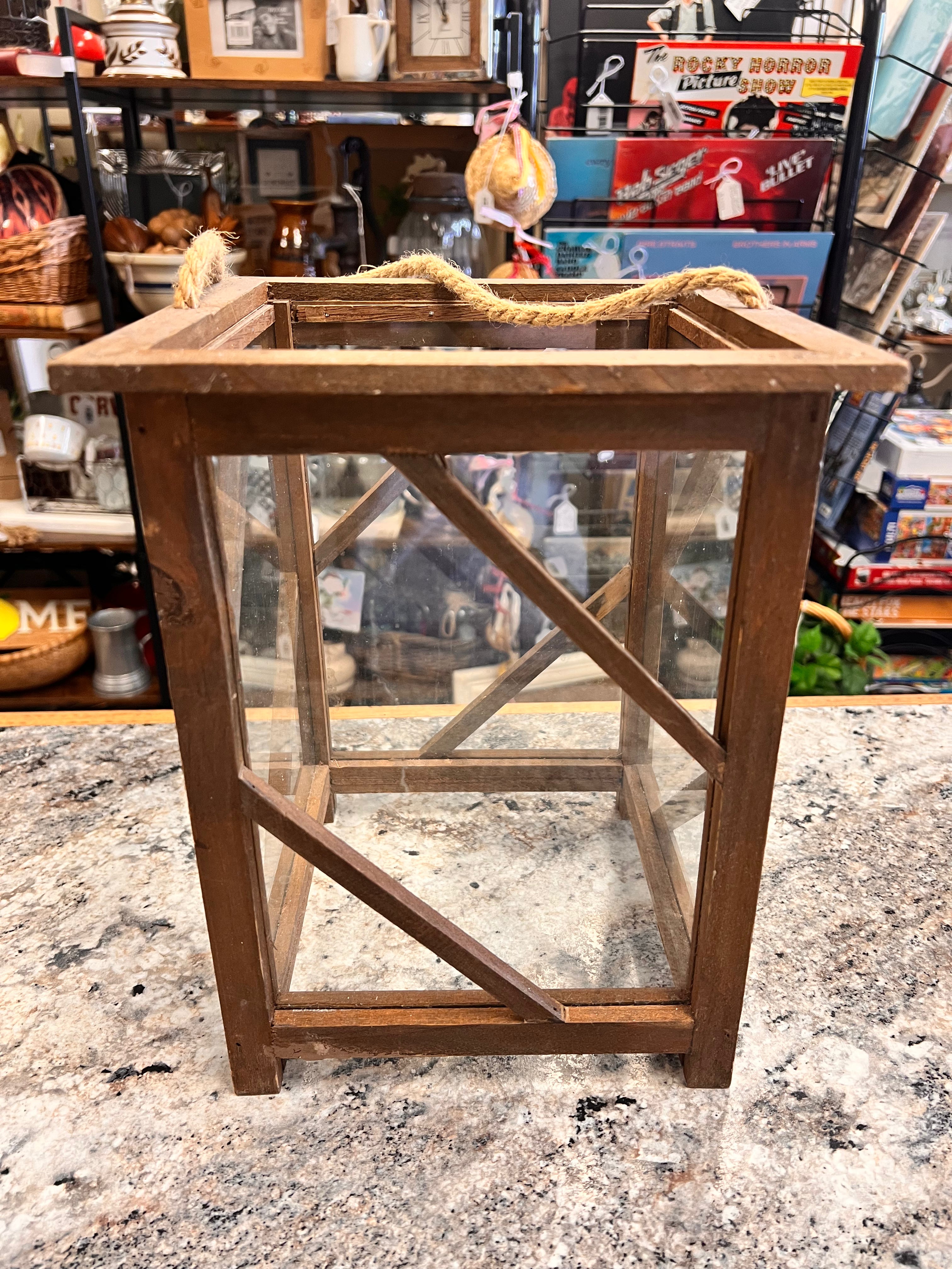 Wood Lantern