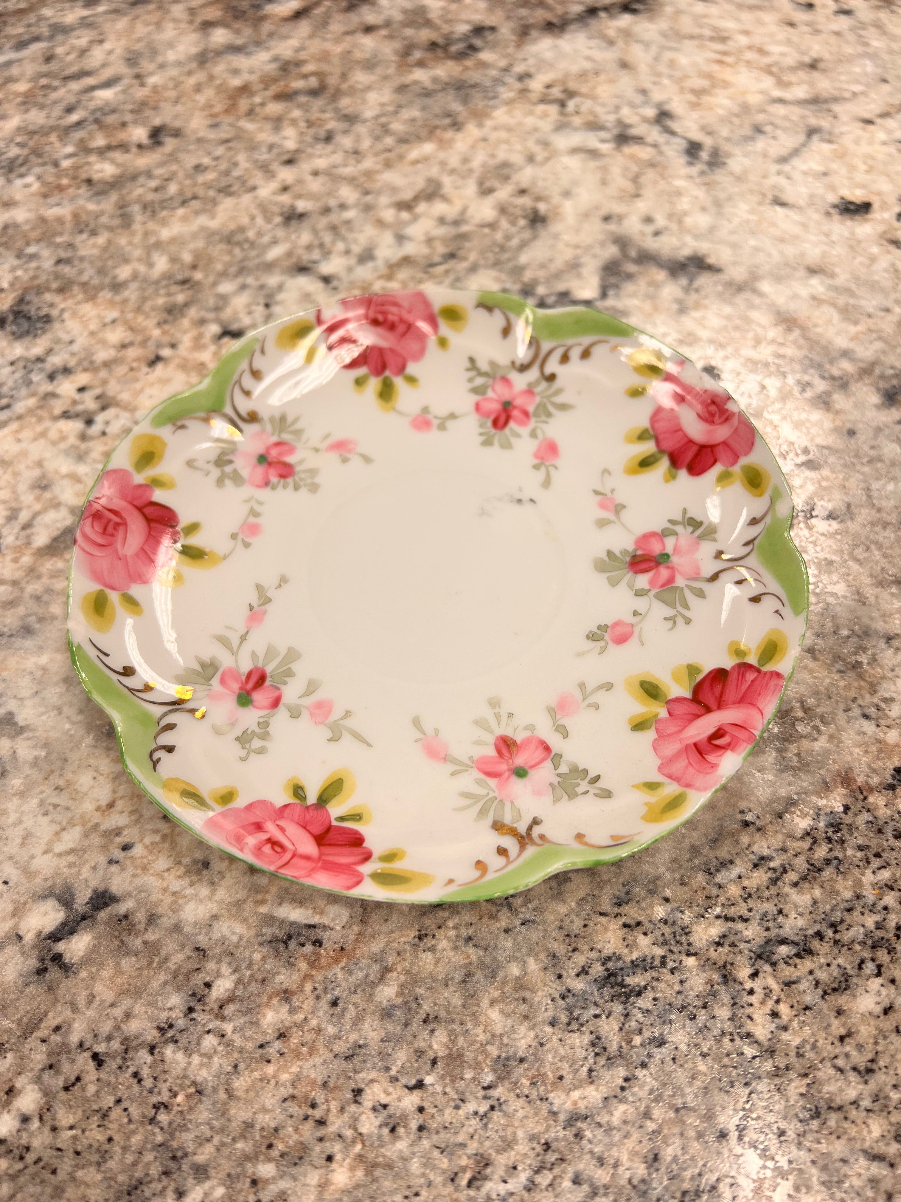 Floral Plate