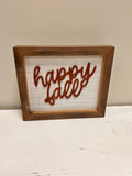 Happy Fall Sign