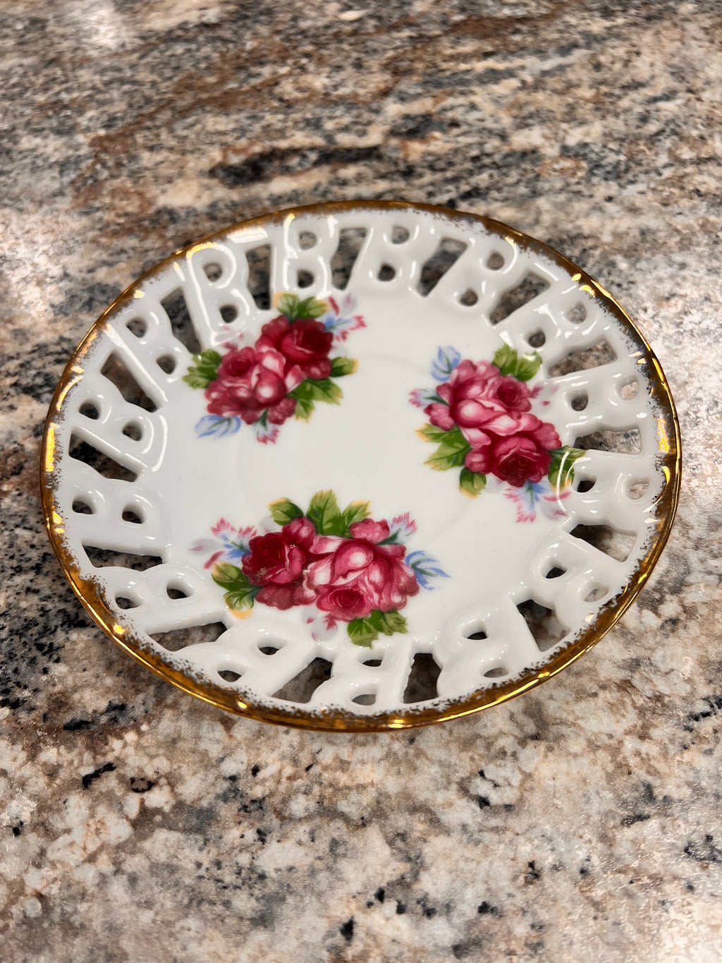 Floral Plate