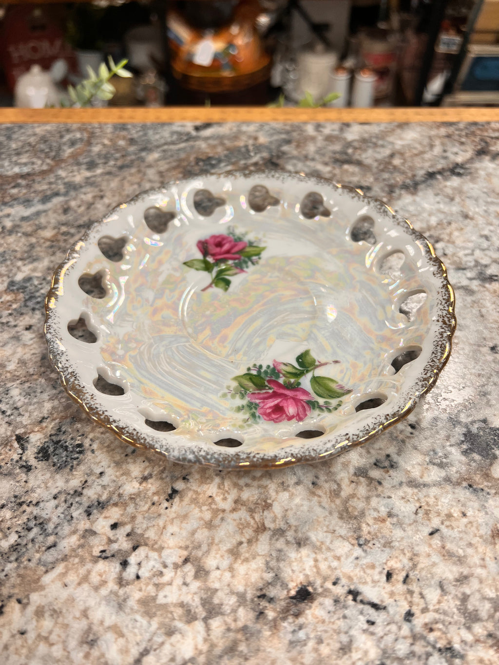 Floral Plate
