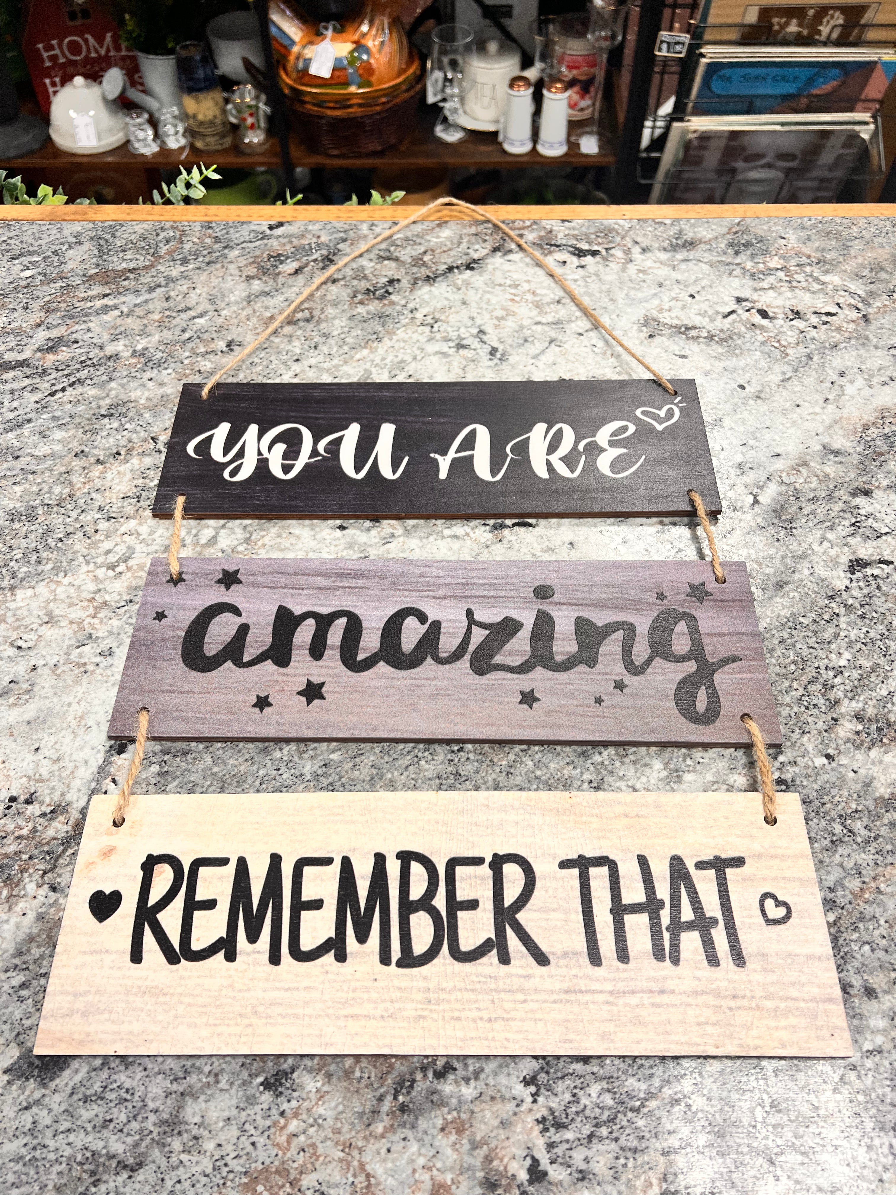 Wood Wall Sign