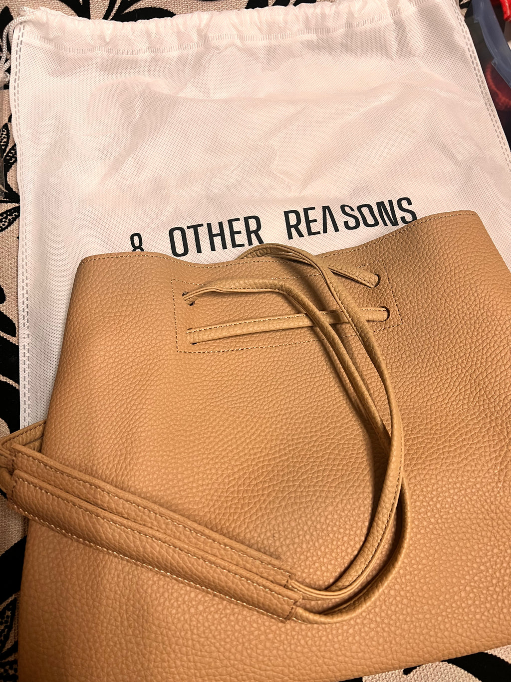 Tan Leather Bag NEW