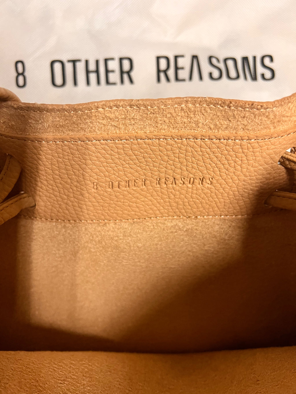 Tan Leather Bag NEW