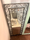 Black Metal Mirror