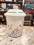 Floral Canister