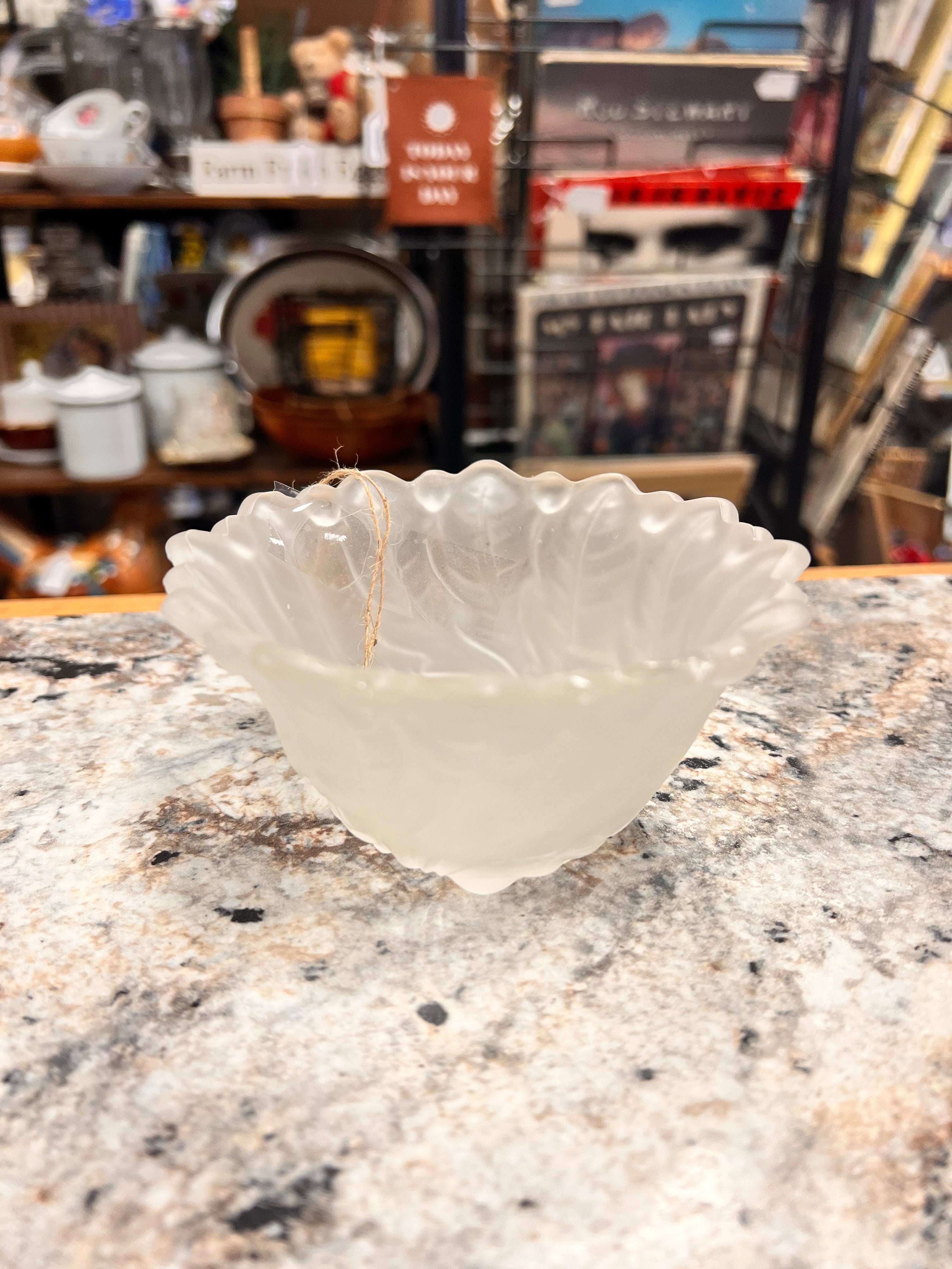 Frosted Bowl