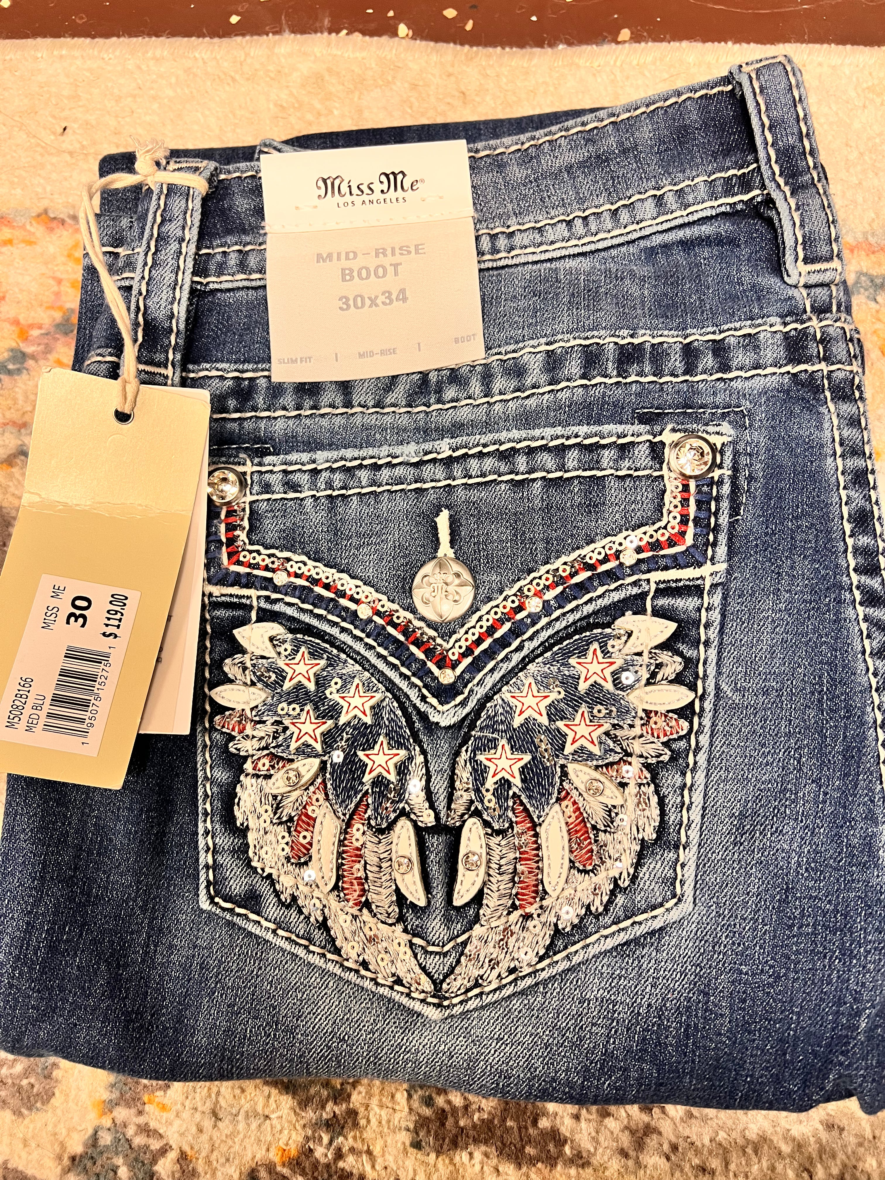 Miss Me Sz 30 NEW