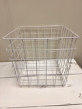 White Metal Basket