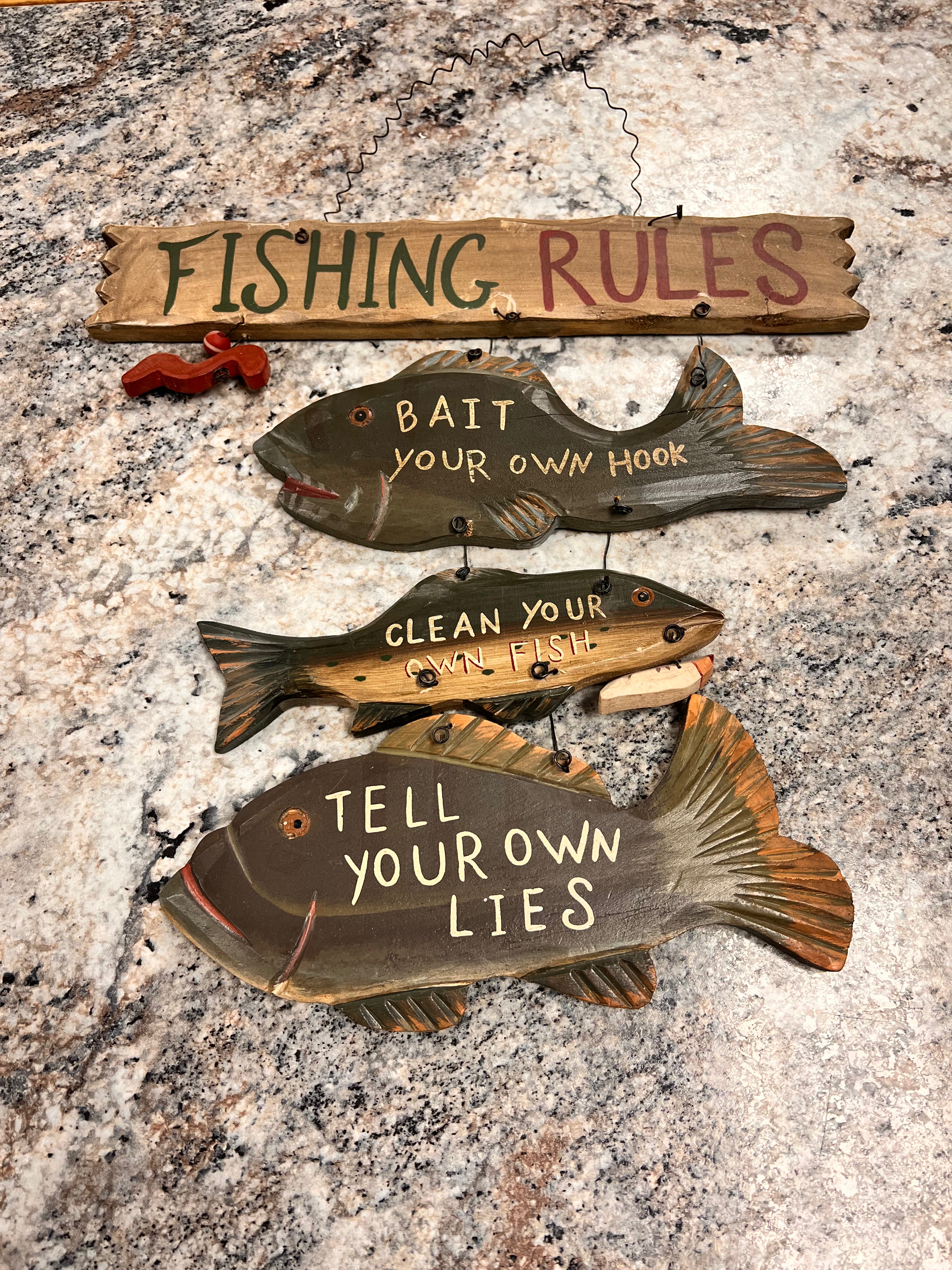 Fishing Sign