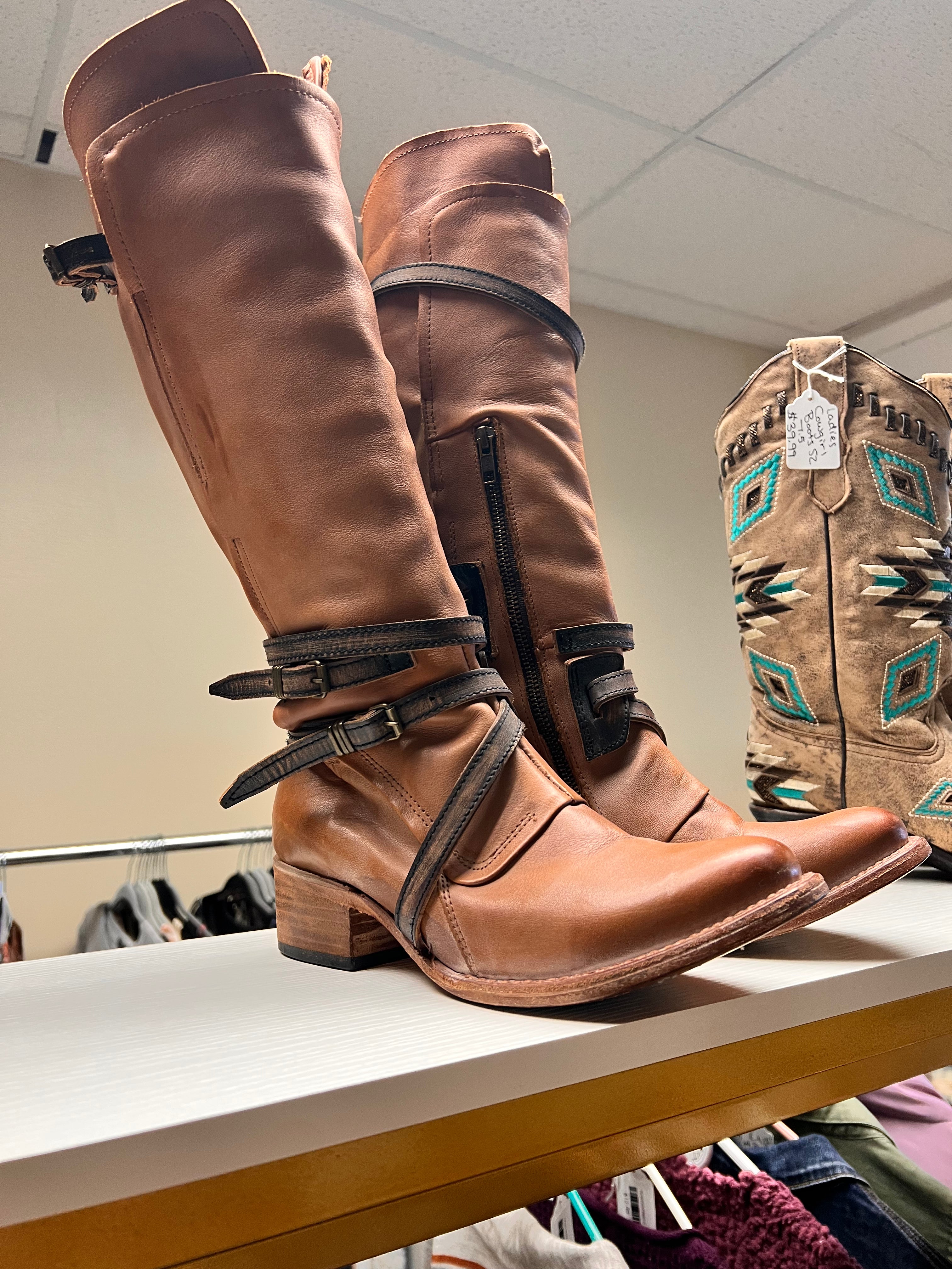 Leather Boots 8