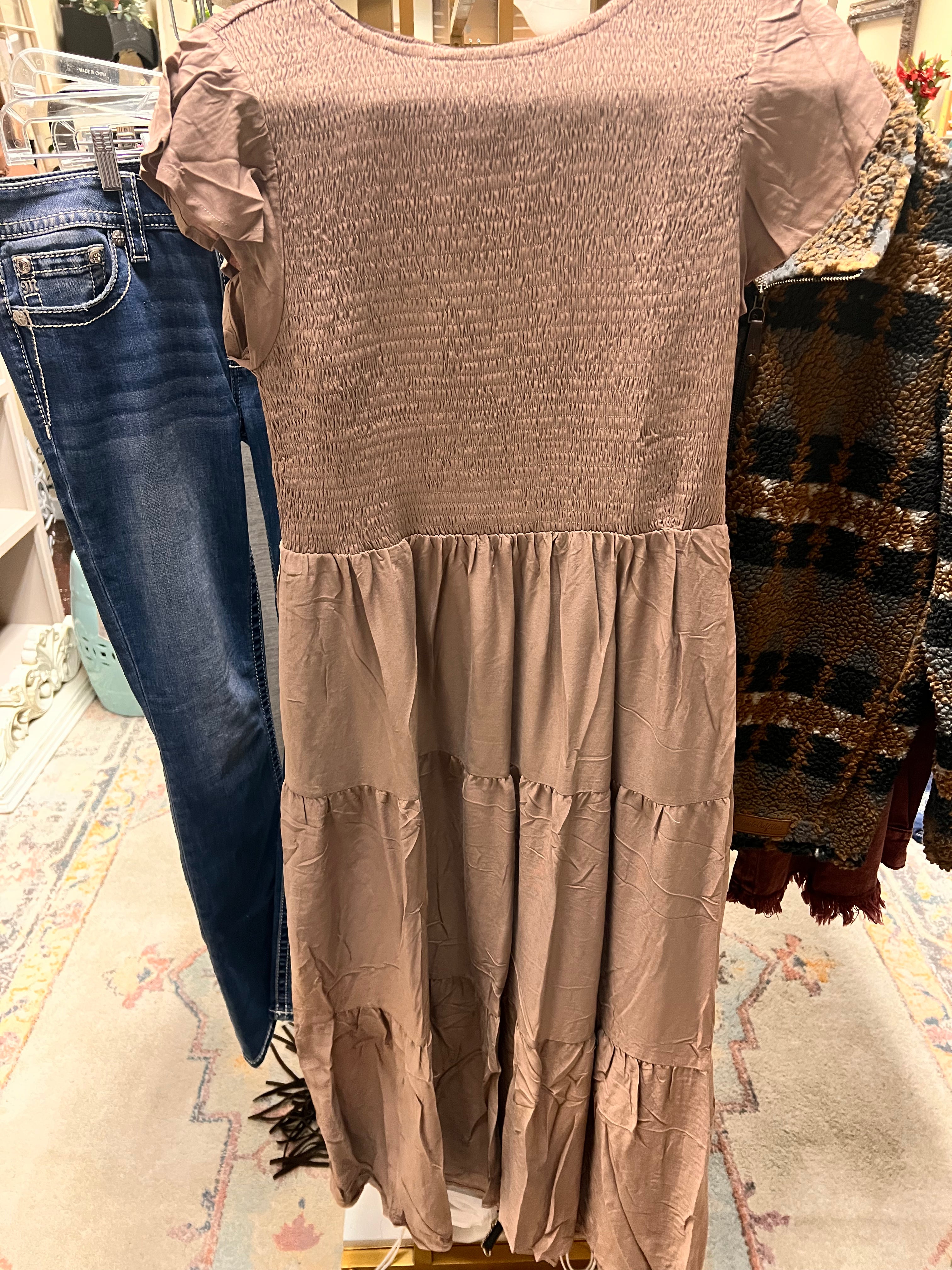 Tan Dress L