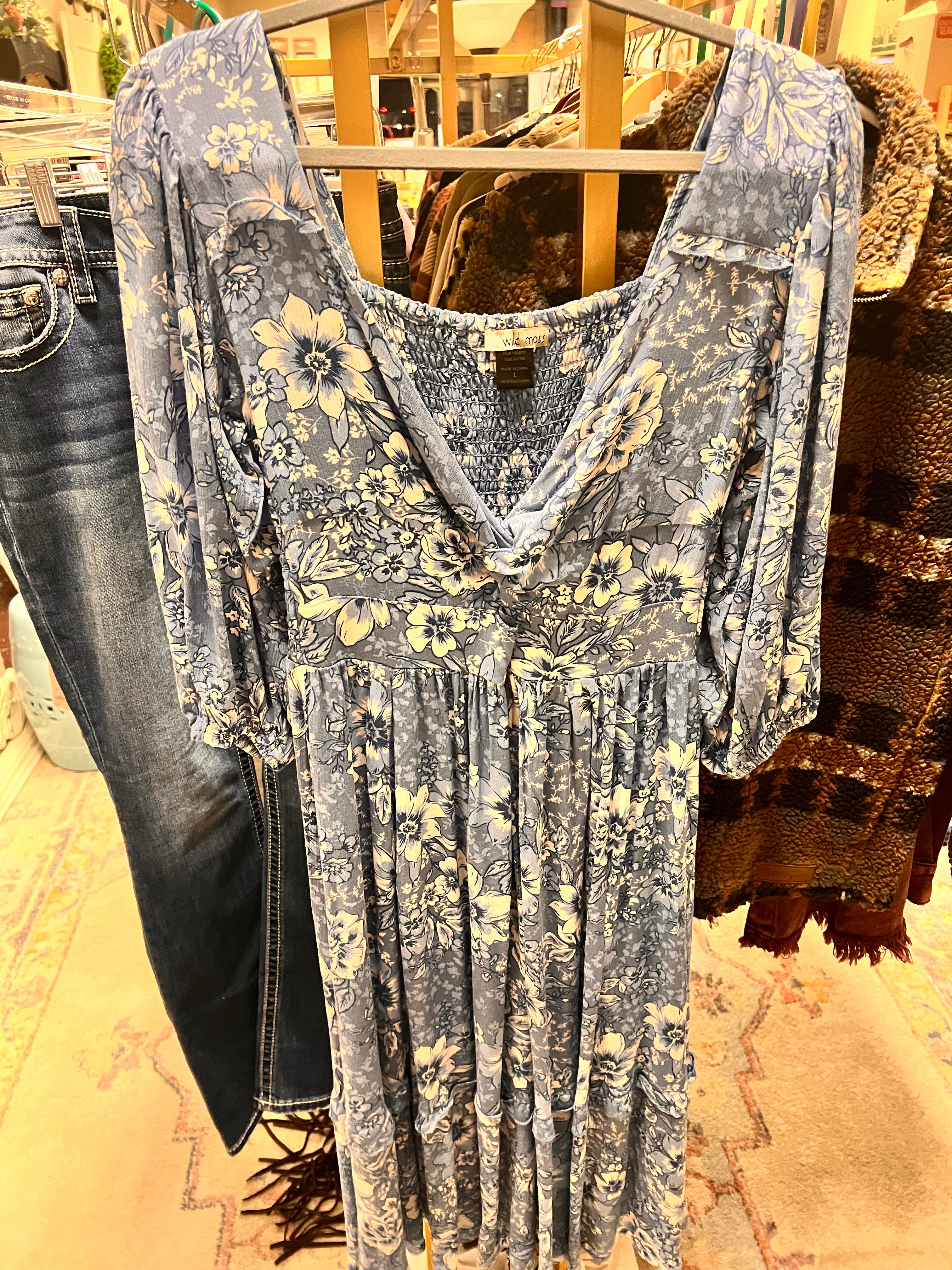 Blue Dress L