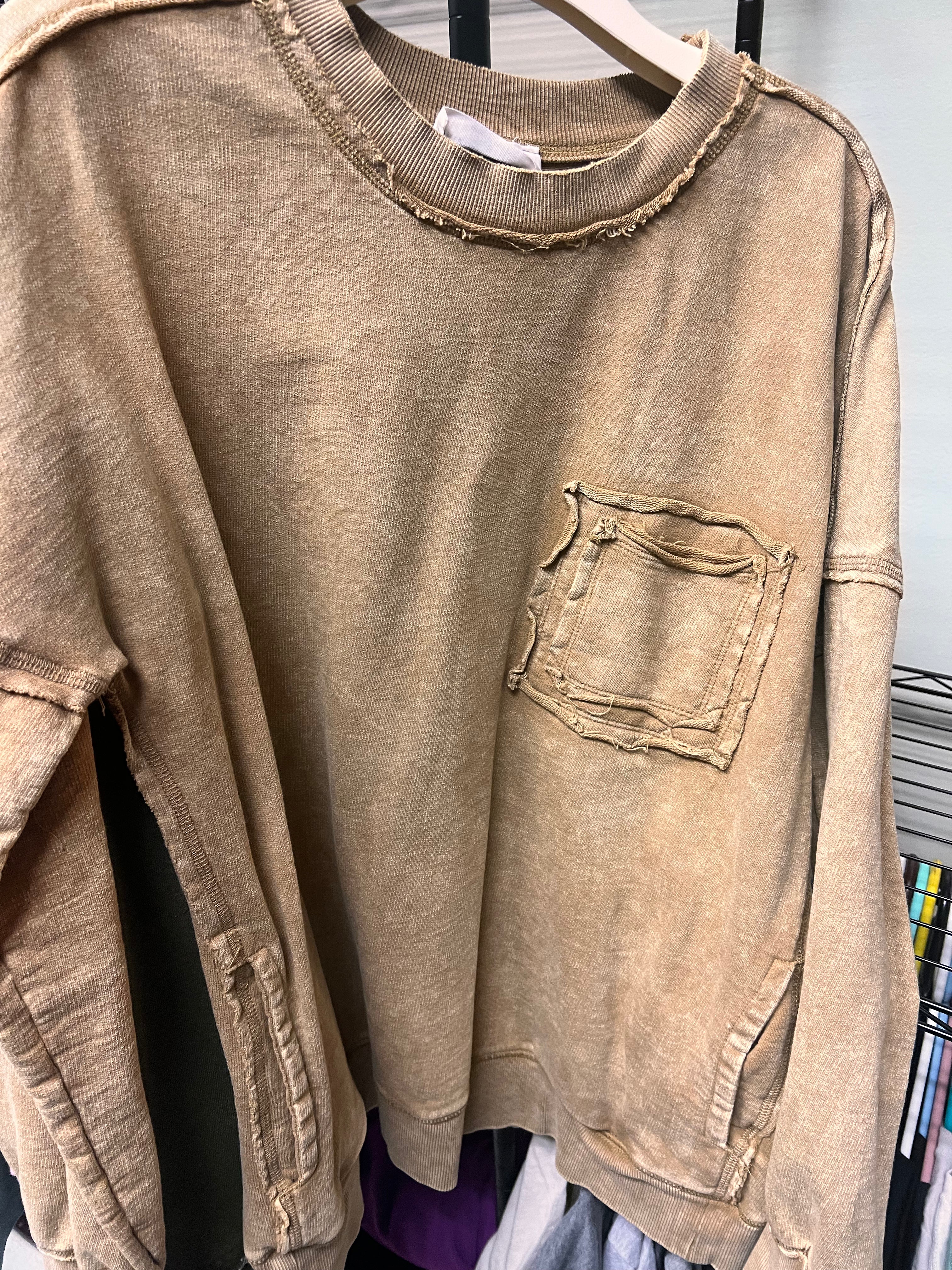 Tan Shirt S
