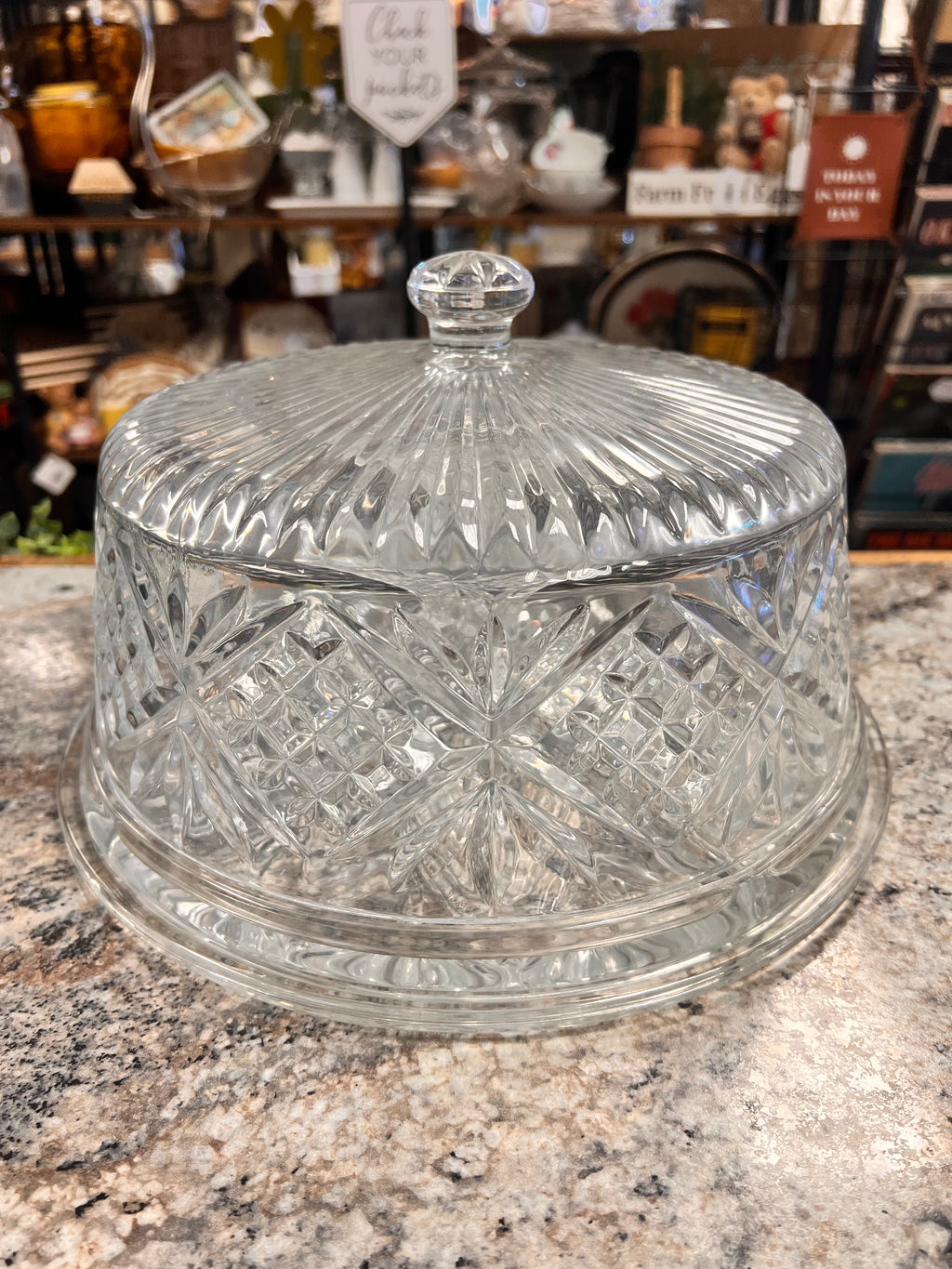 Crystal Cake Stand