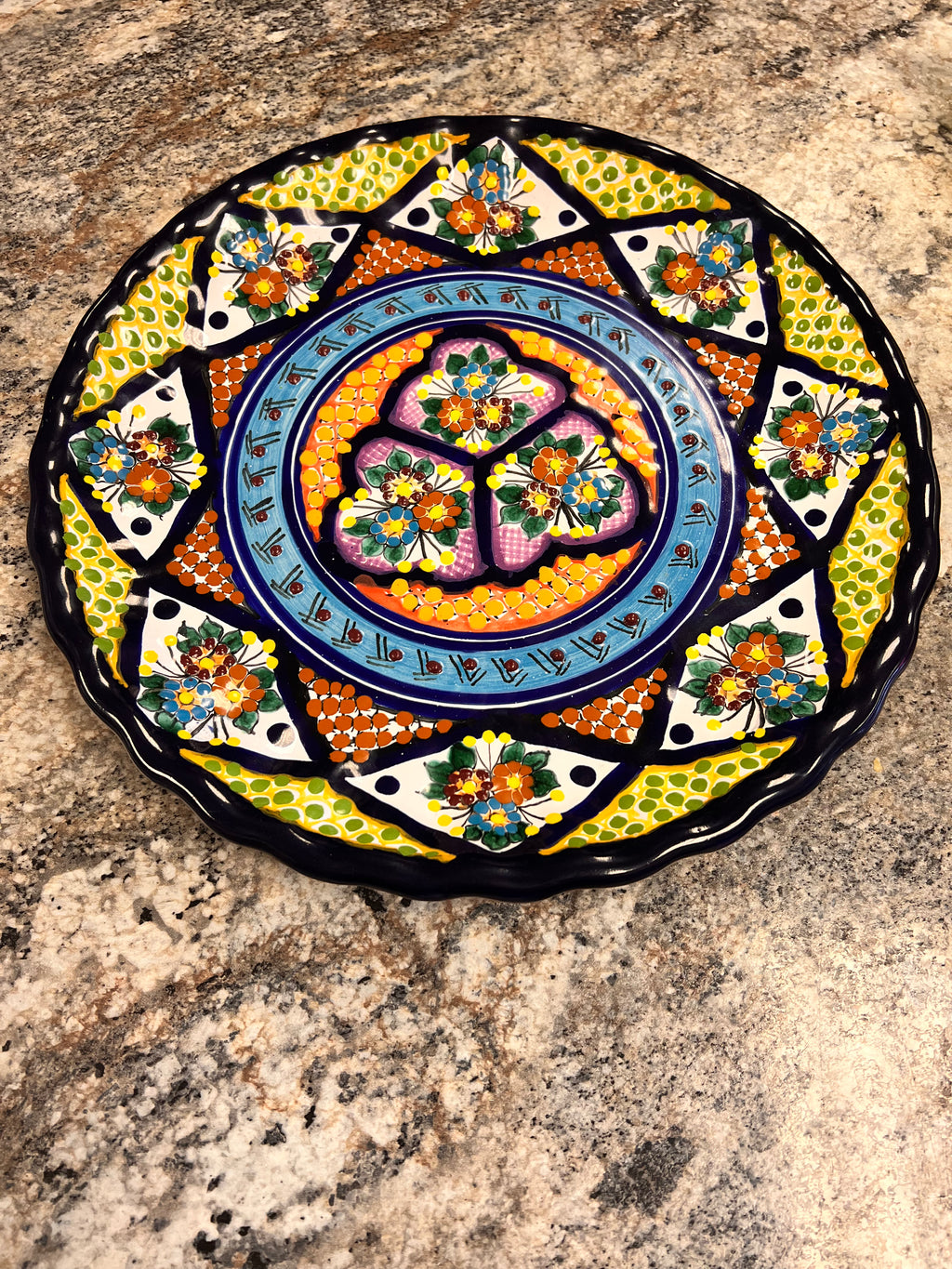 Painted Plate