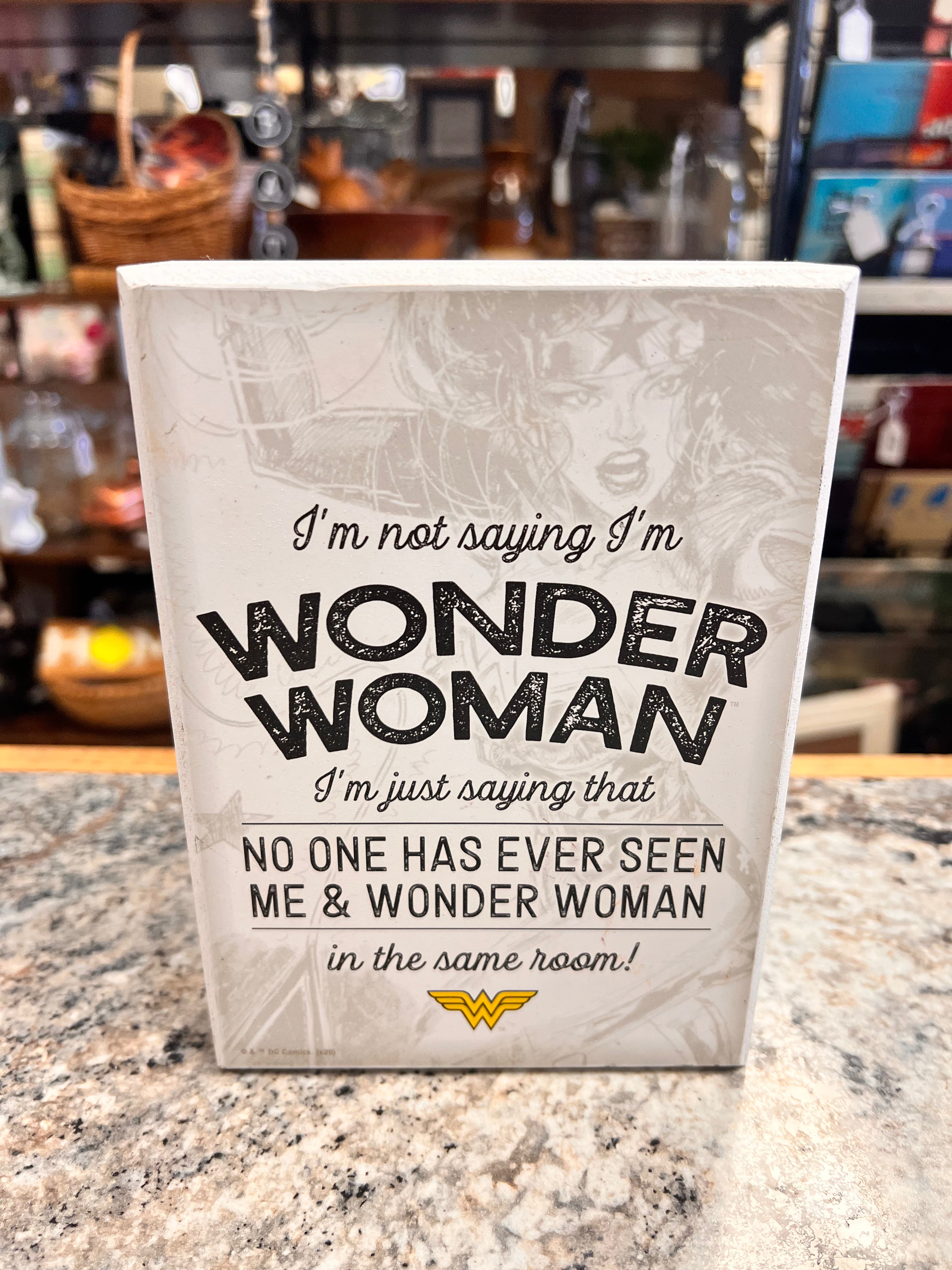 Wonder Woman Sign