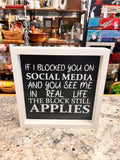 Social Media Sign