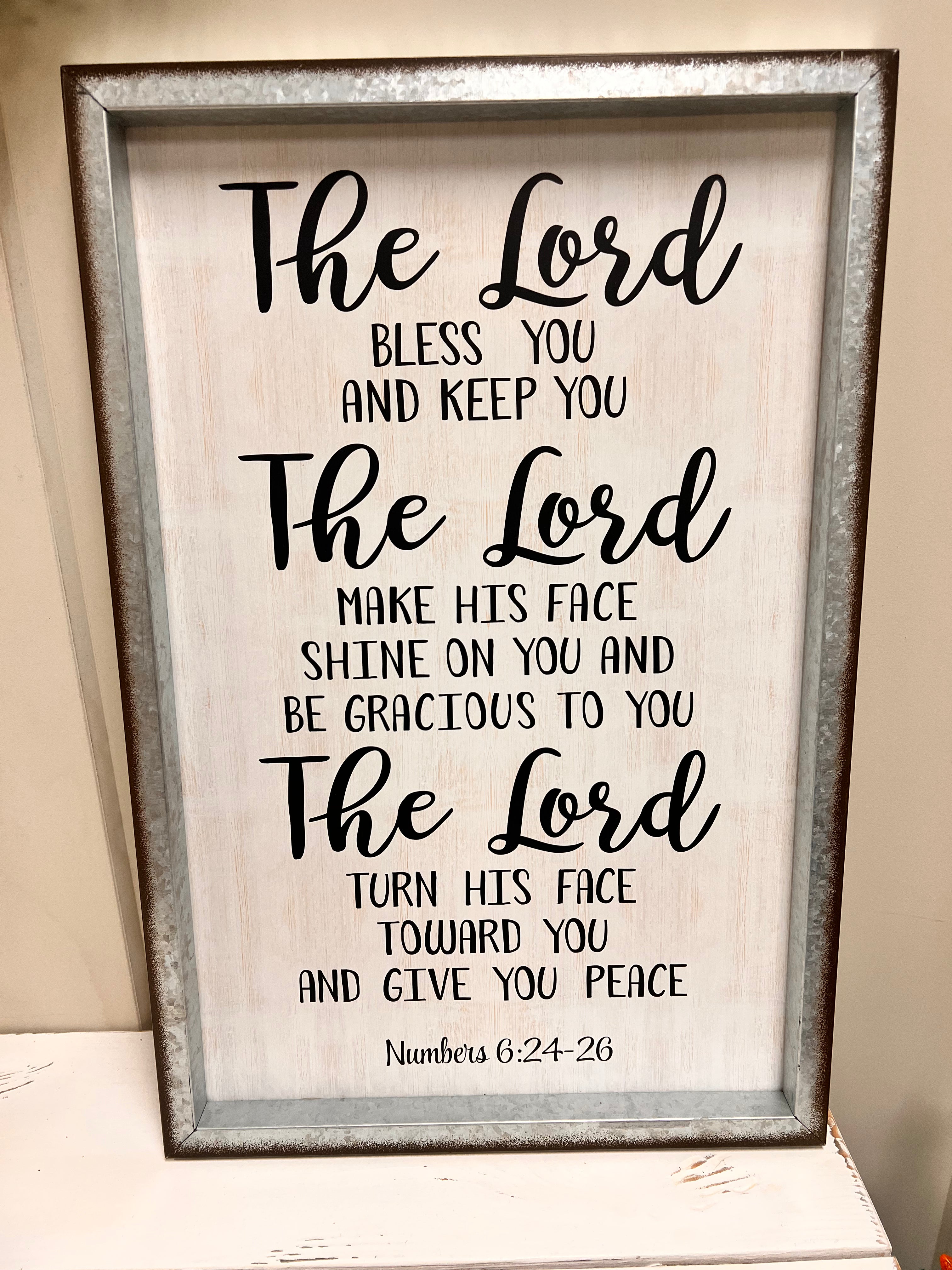 Numbers 6:24-26