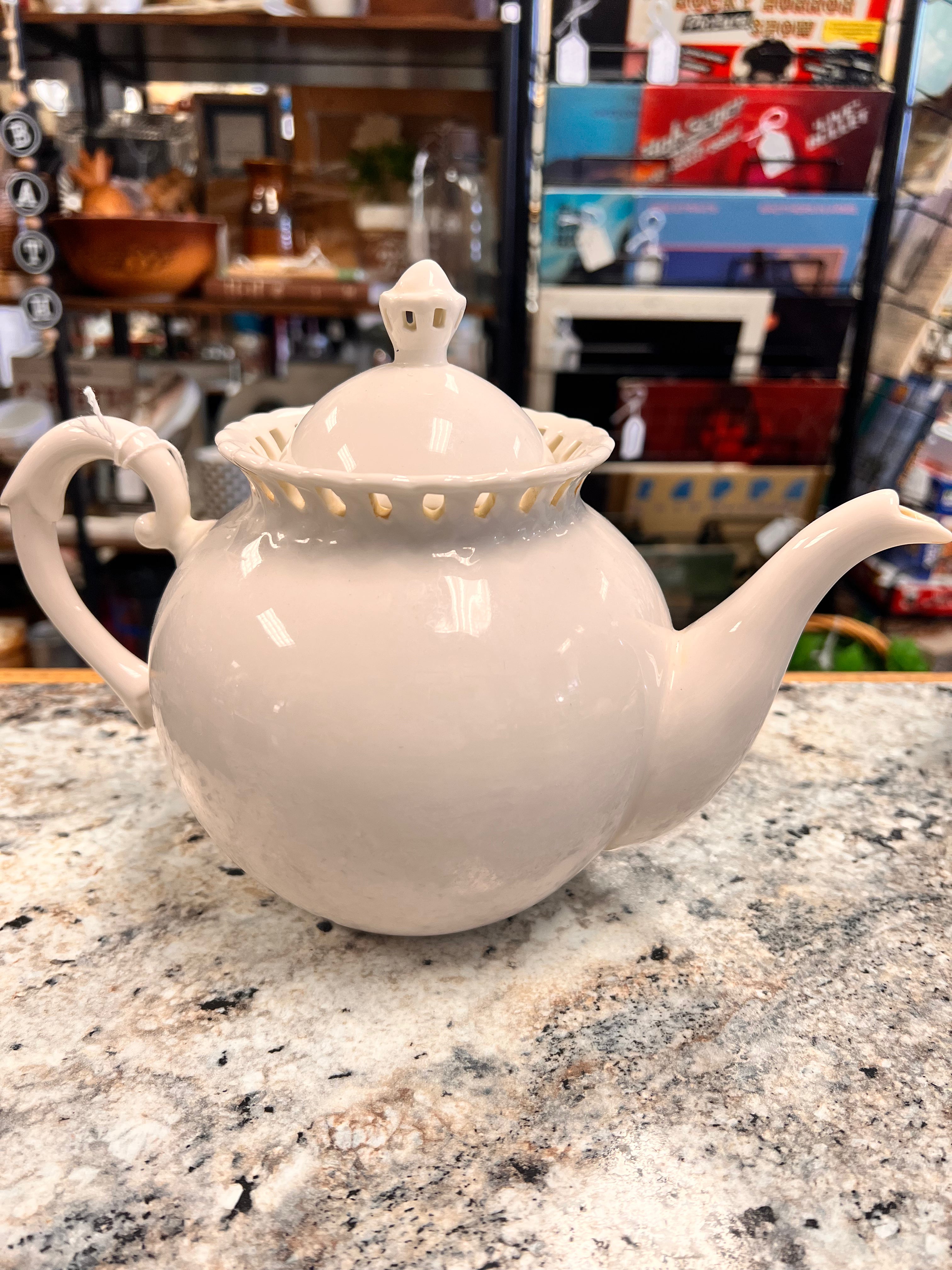 White Teapot
