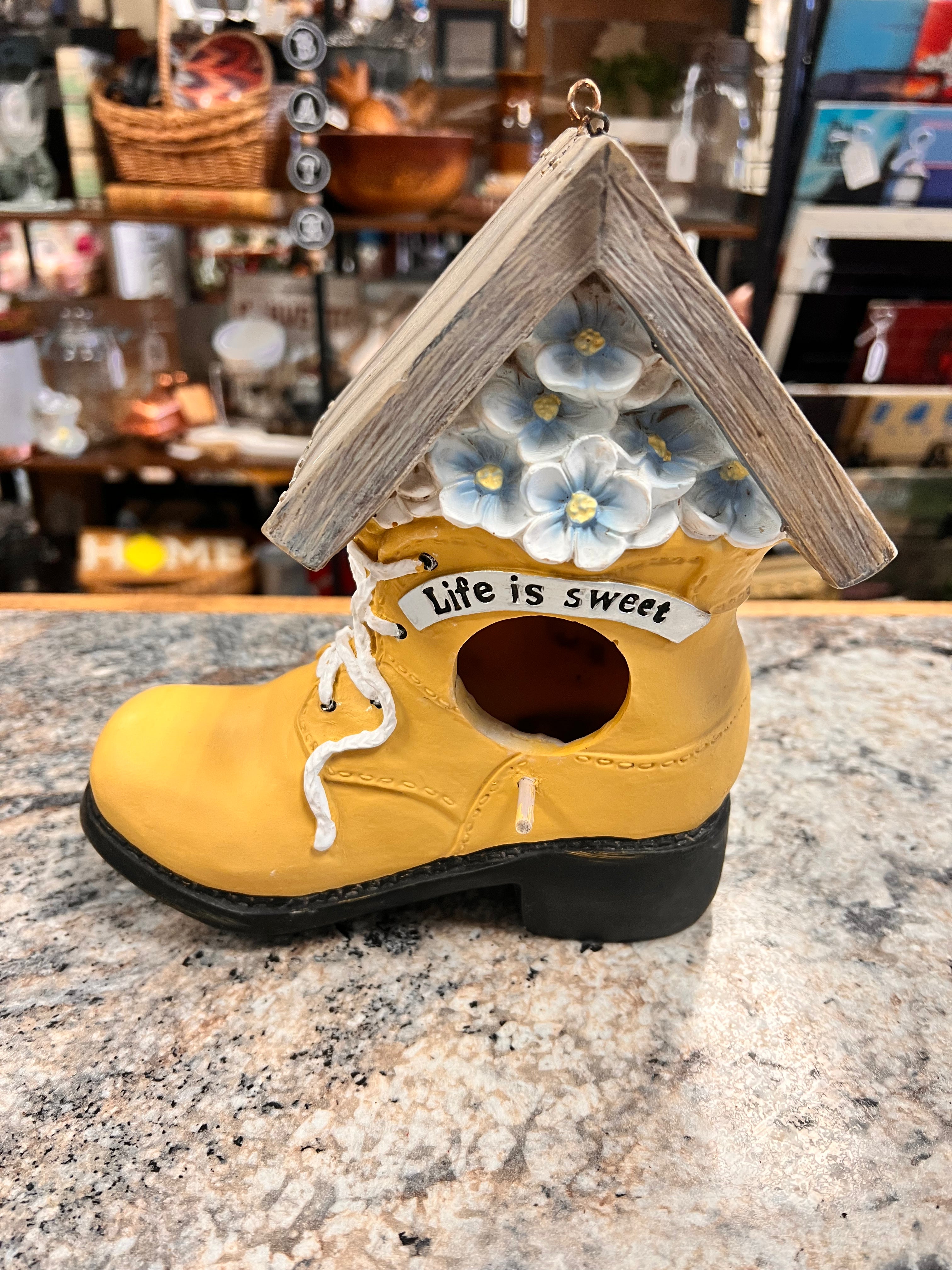 Boot Birdhouse
