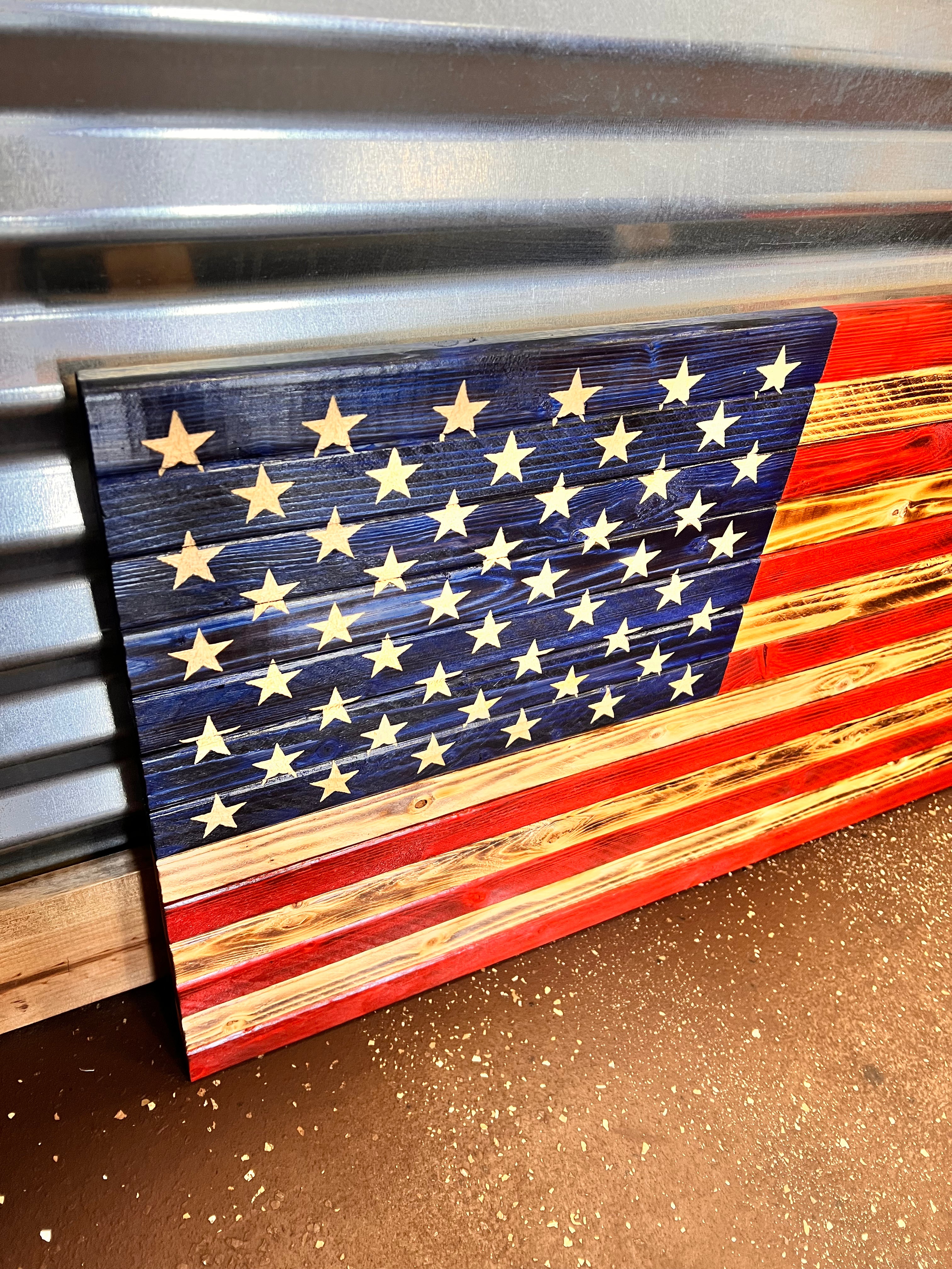 Wood Flag