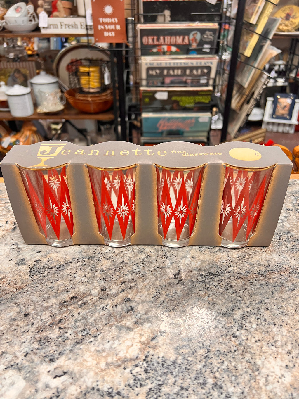 Starburst Glass Set