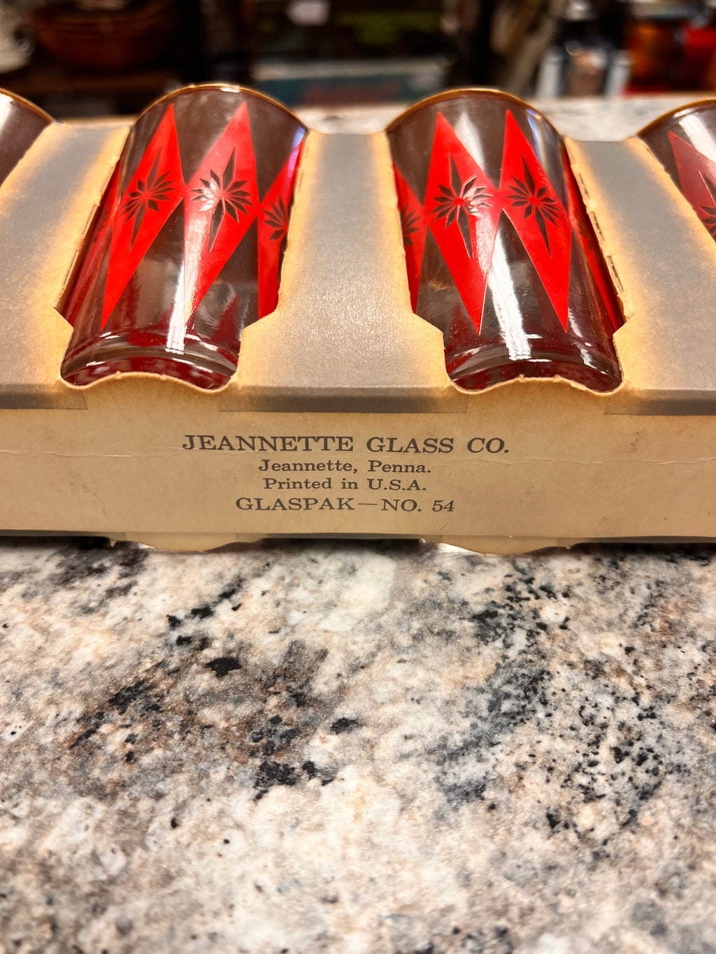 Starburst Glass Set