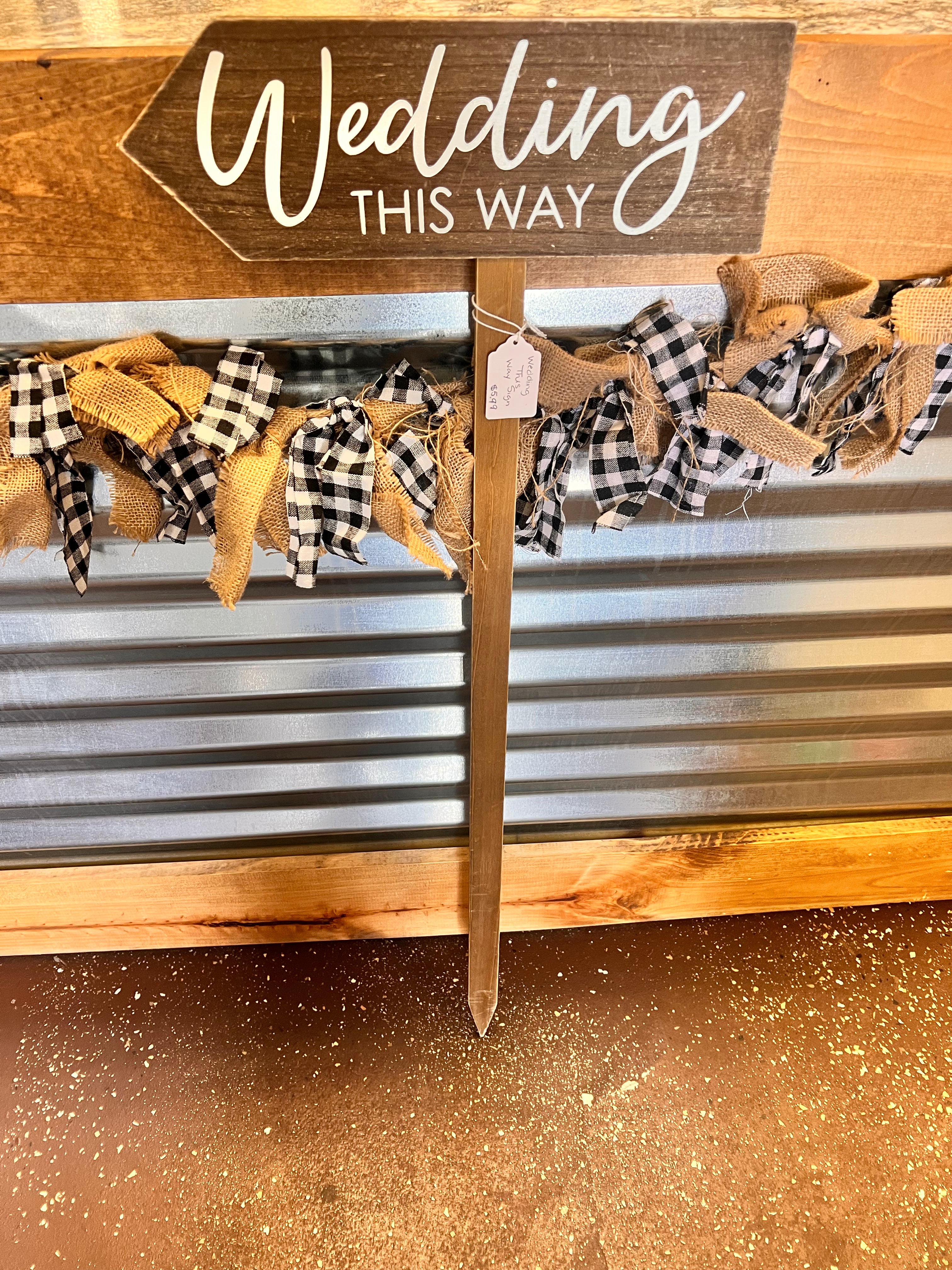 Wedding Sign
